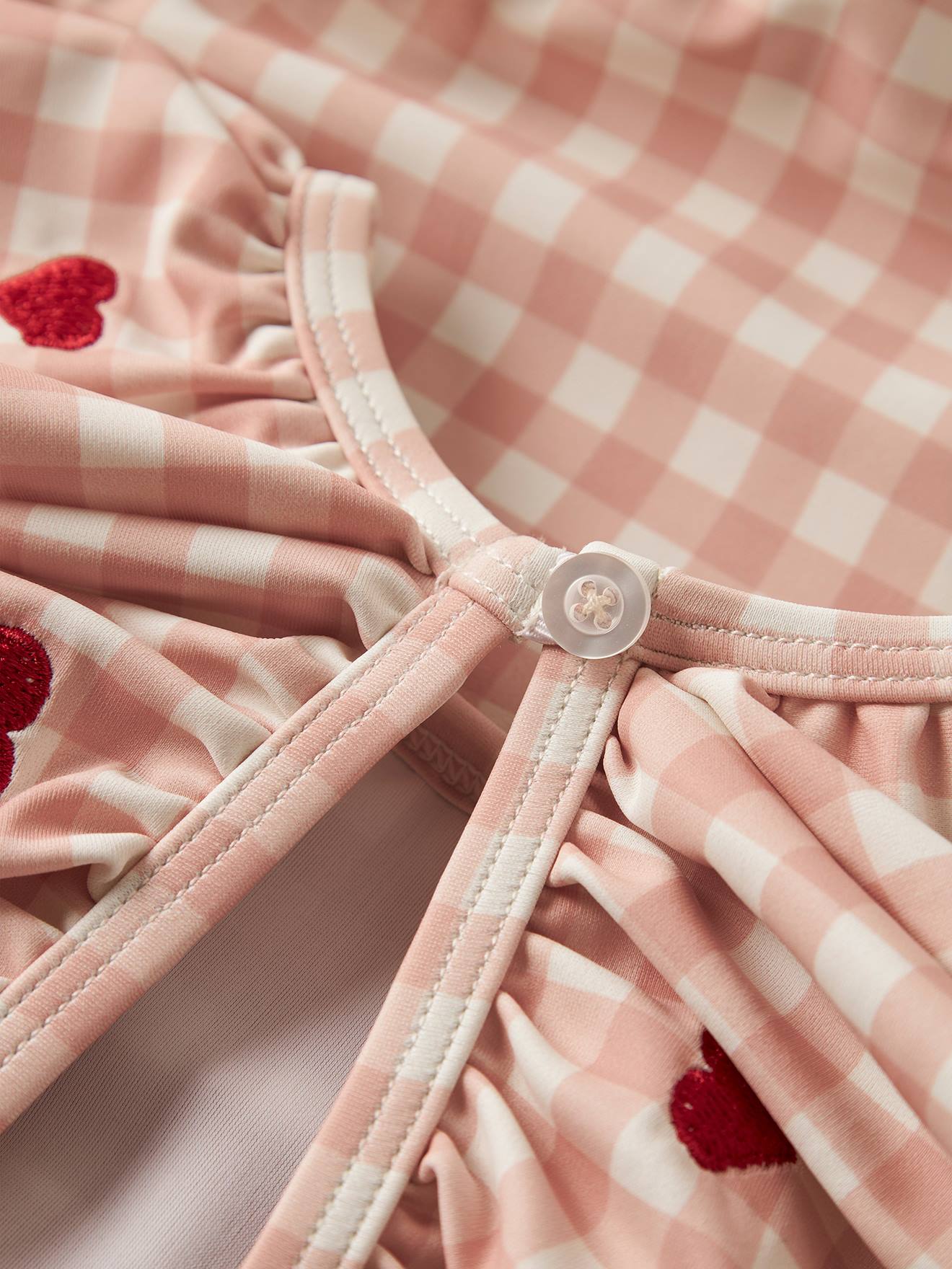 Thumbnail - Retro-Badeanzug Mädchen Lil' Atelier MINI lange Ärmel