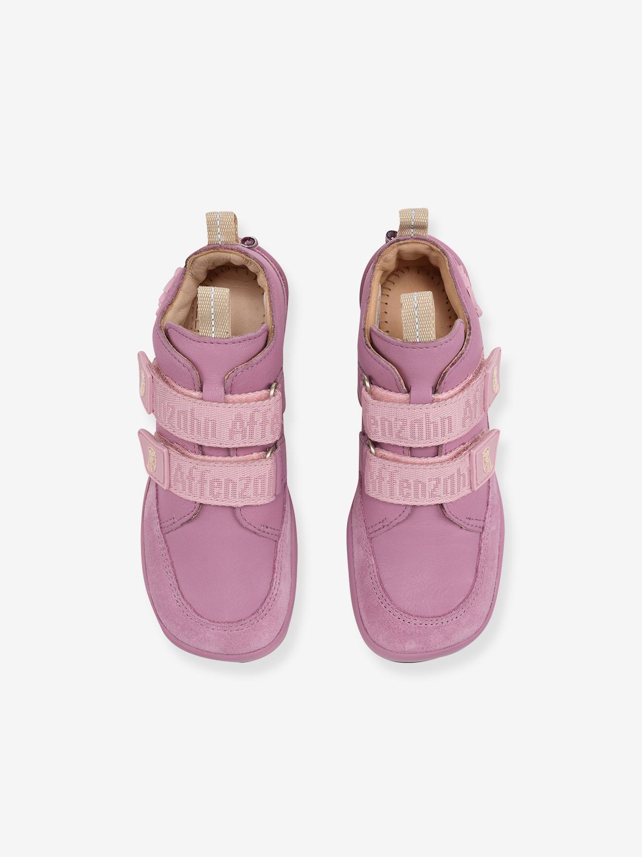 Thumbnail - Barfuß-Sneaker aus Leder mit Klettverschlüssen BUDDY Kinder Affenzahn