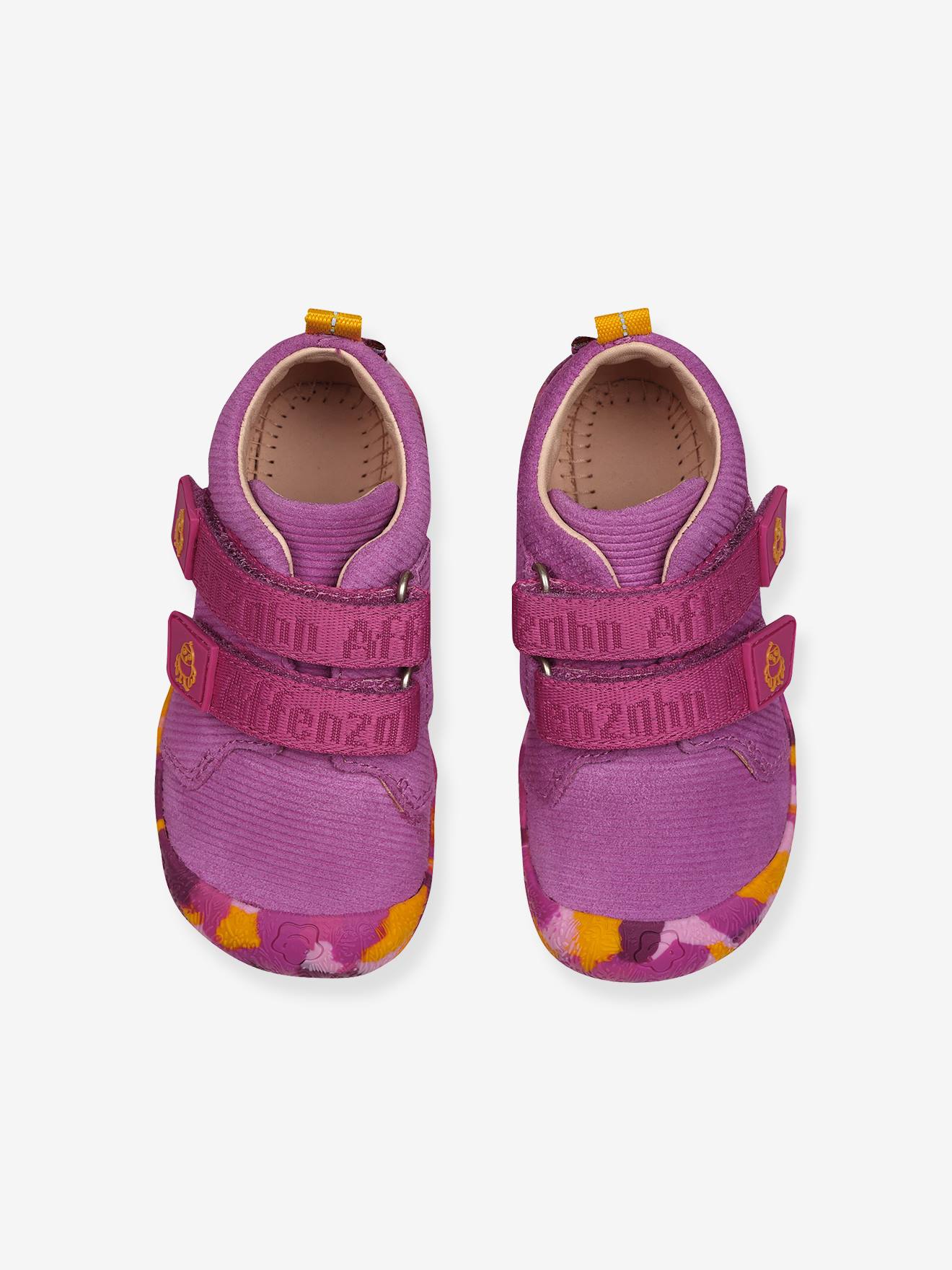 Thumbnail - Baby Lauflerner-Barfußschuhe aus Leder WALKY Affenzahn