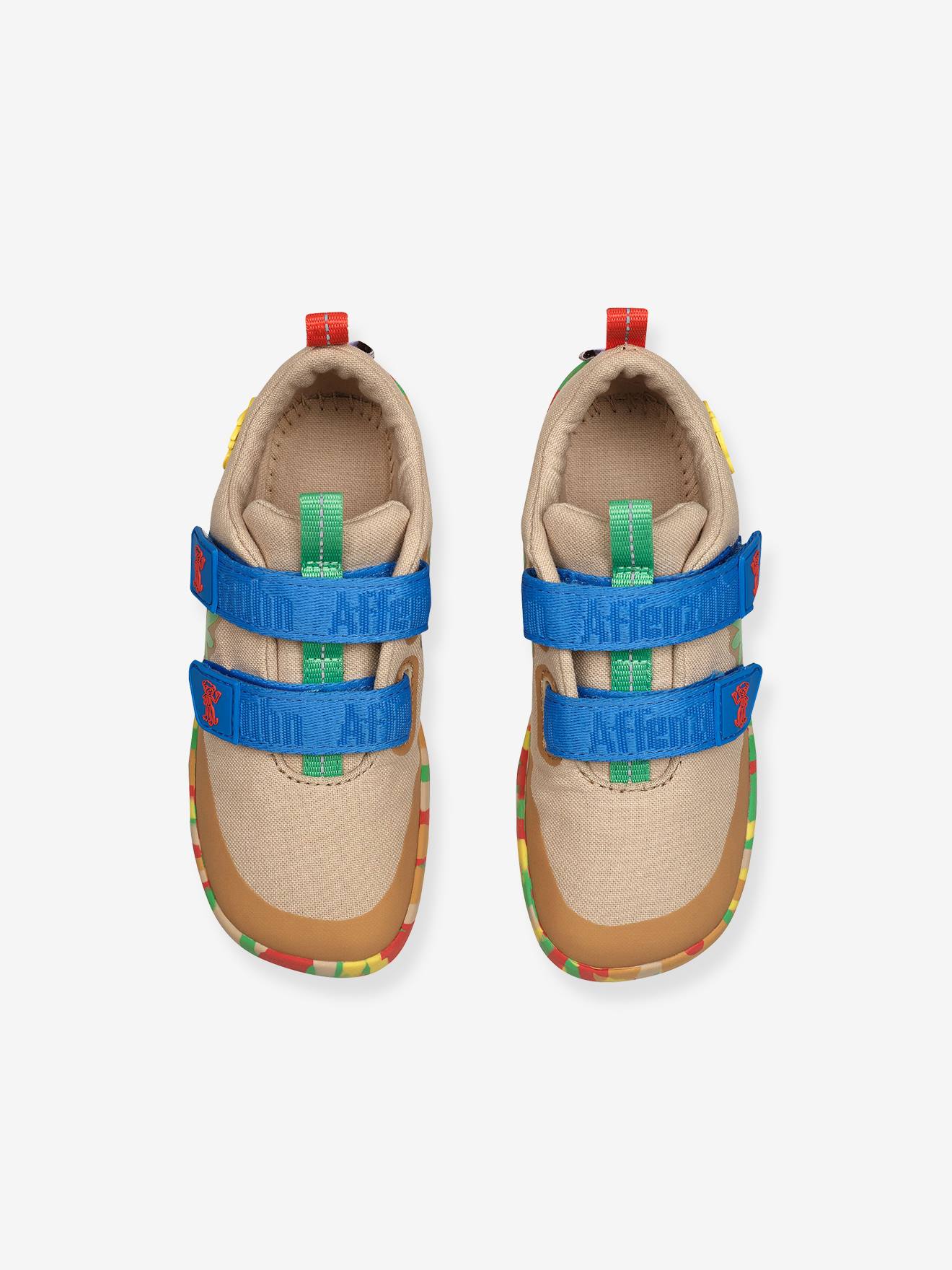 Thumbnail - Vegane Kinder Barfußschuhe aus Baumwolle Lucky Affenzahn