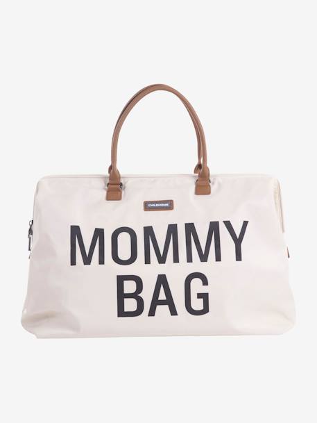Große Wickeltasche „Mommy Bag“ CHILDHOME - schwarz+wollweiß - 4