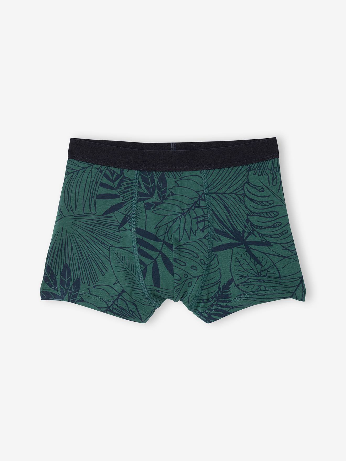 Thumbnail - 5er-Pack Jungen Boxershorts mit Dschungel-Motiven englisch