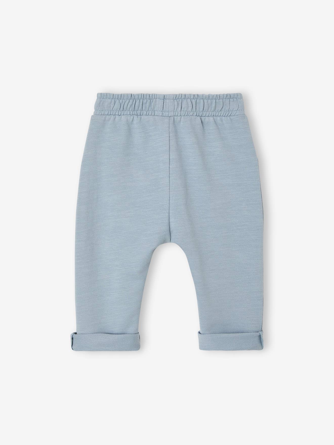 Thumbnail - 2er-Pack Baby Sweathosen mit Dehnbund BASIC
