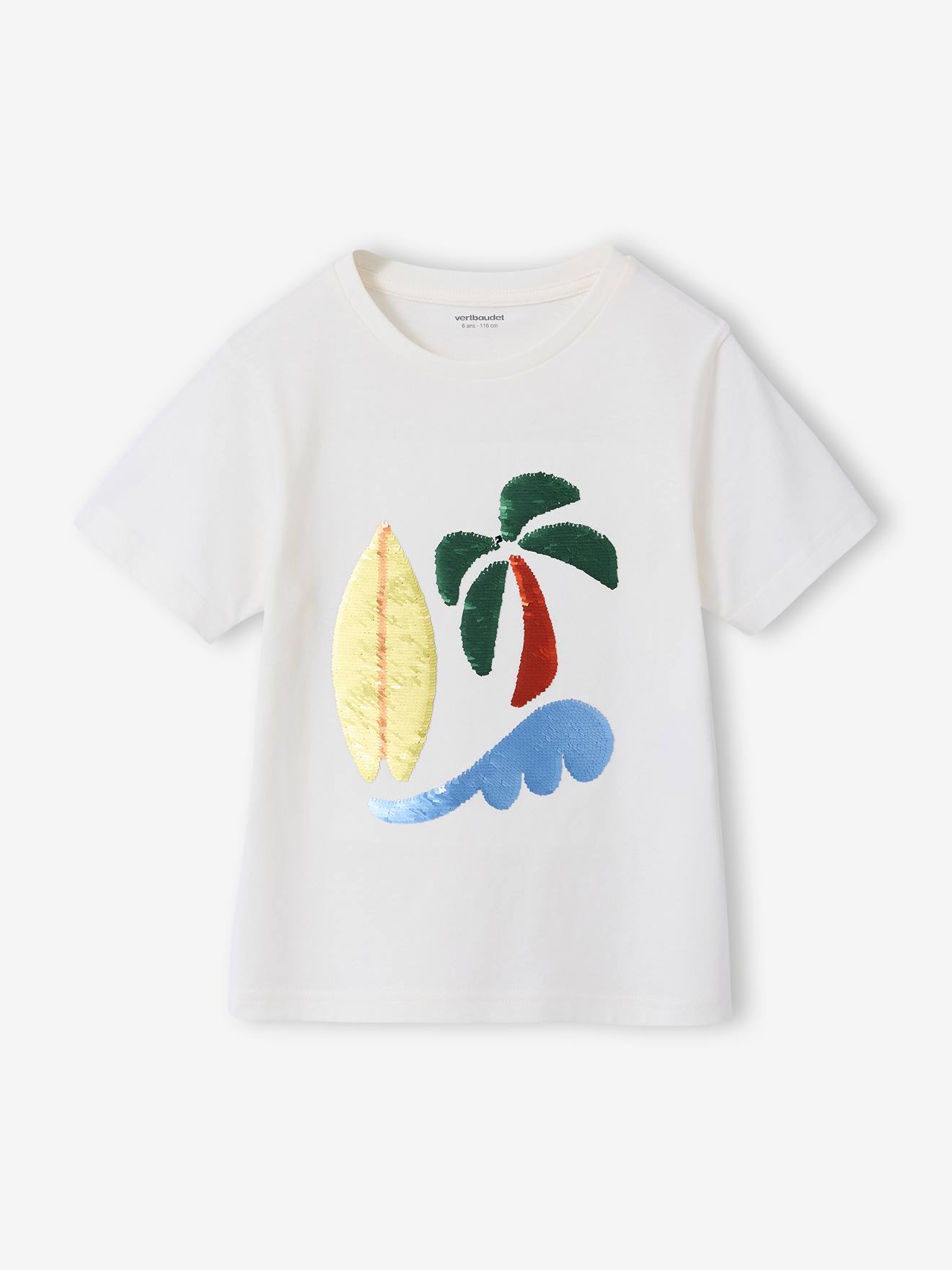 Thumbnail - Jungen T-Shirt mit Wende-Pailletten