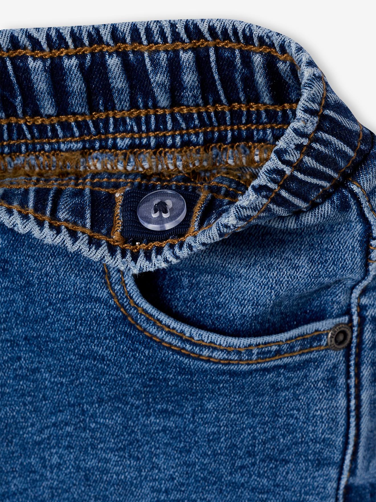 Thumbnail - 2er-Pack Jungen Slim-Jeans mit verstellbarem Dehnbund BASIC