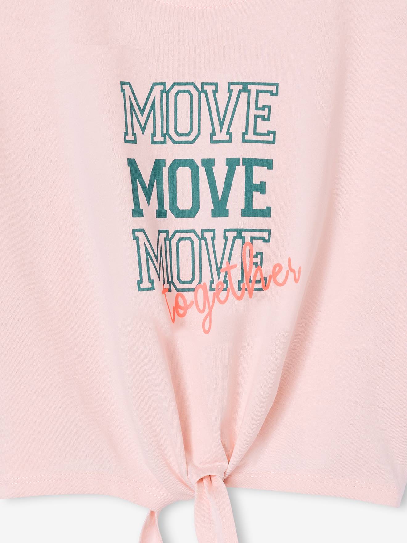 Thumbnail - SportlichersT-Shirt zum Binden MOVE für Mädchen