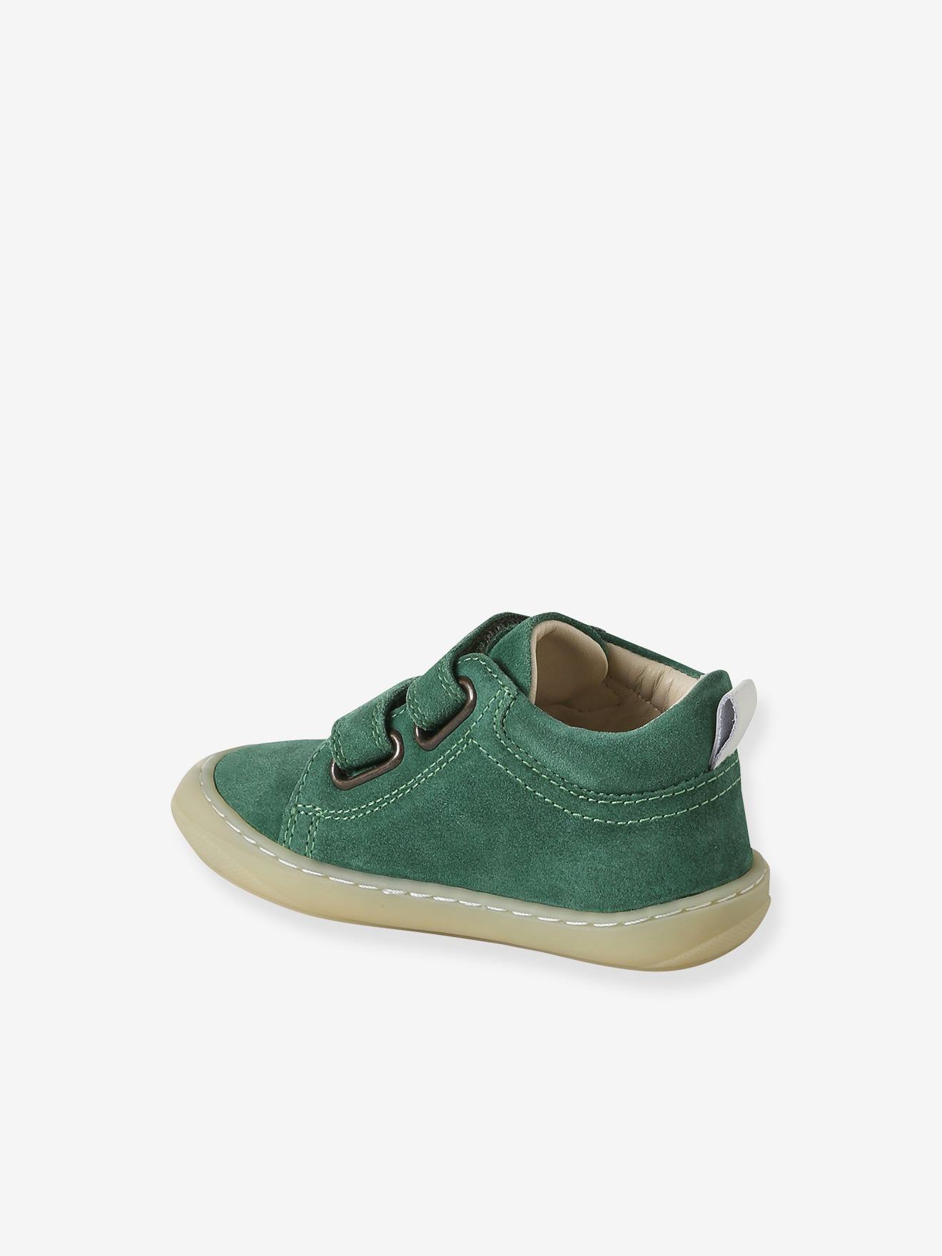 Thumbnail - Baby Lauflernschuhe mit Klett aus weichem Leder set