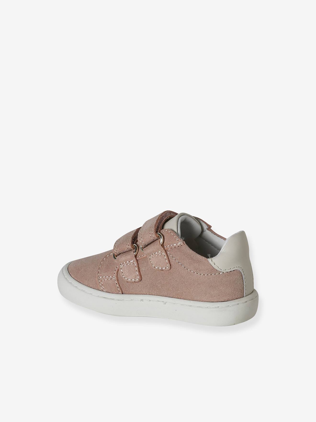 Thumbnail - Baby Sneakers aus Leder mit Klettverschluss hell