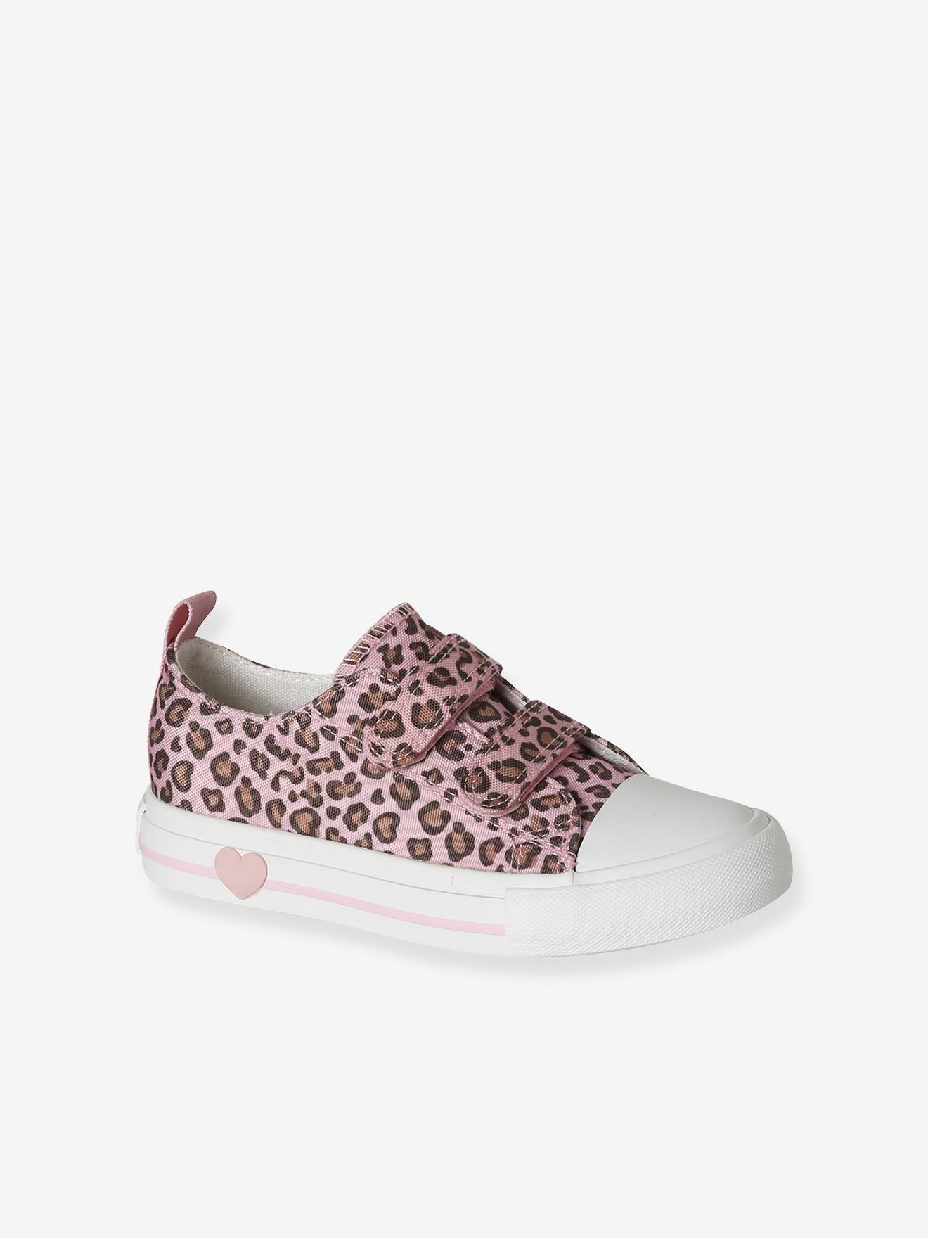Kinder Stoff-Sneakers mit Anziehtrick und Klett