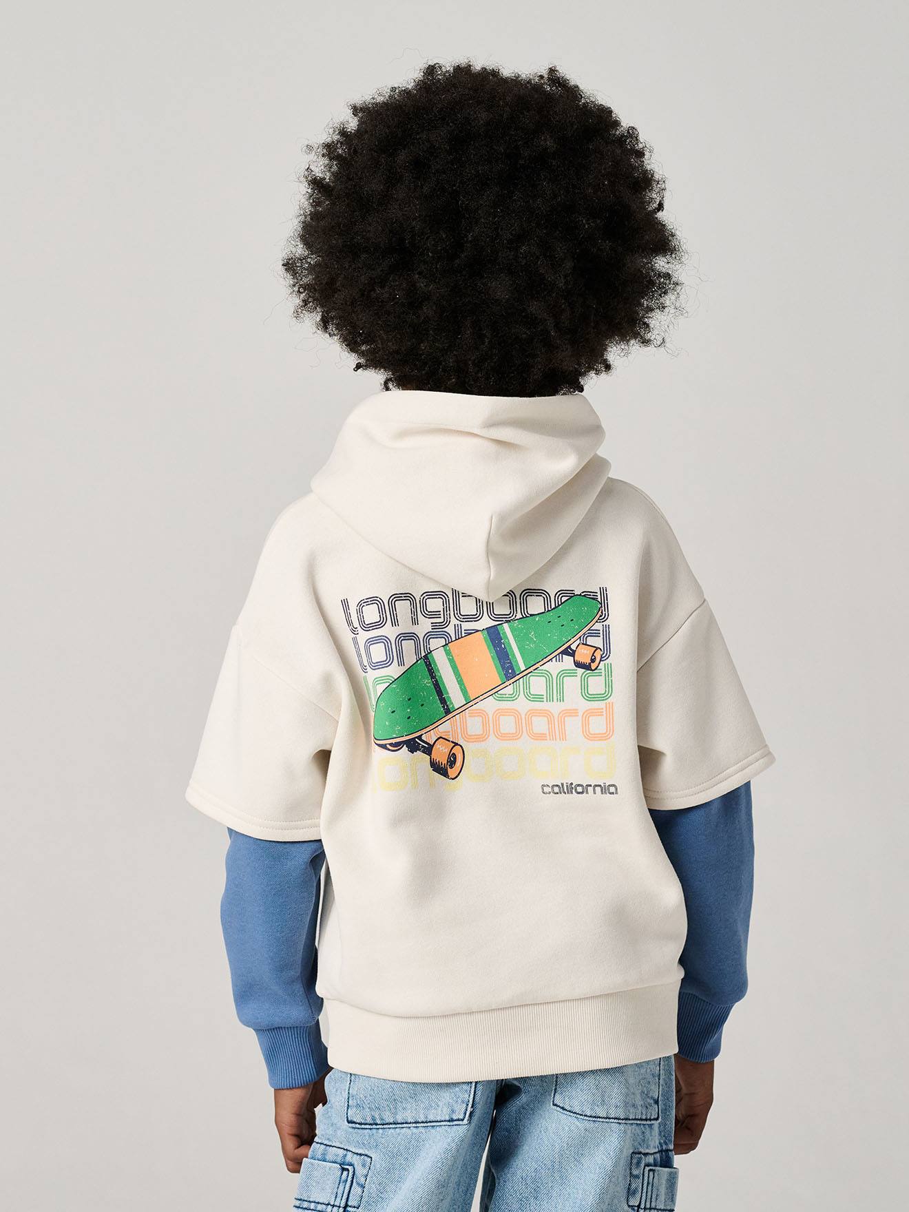 Kapuzensweatshirt im Lagenlook Jungen