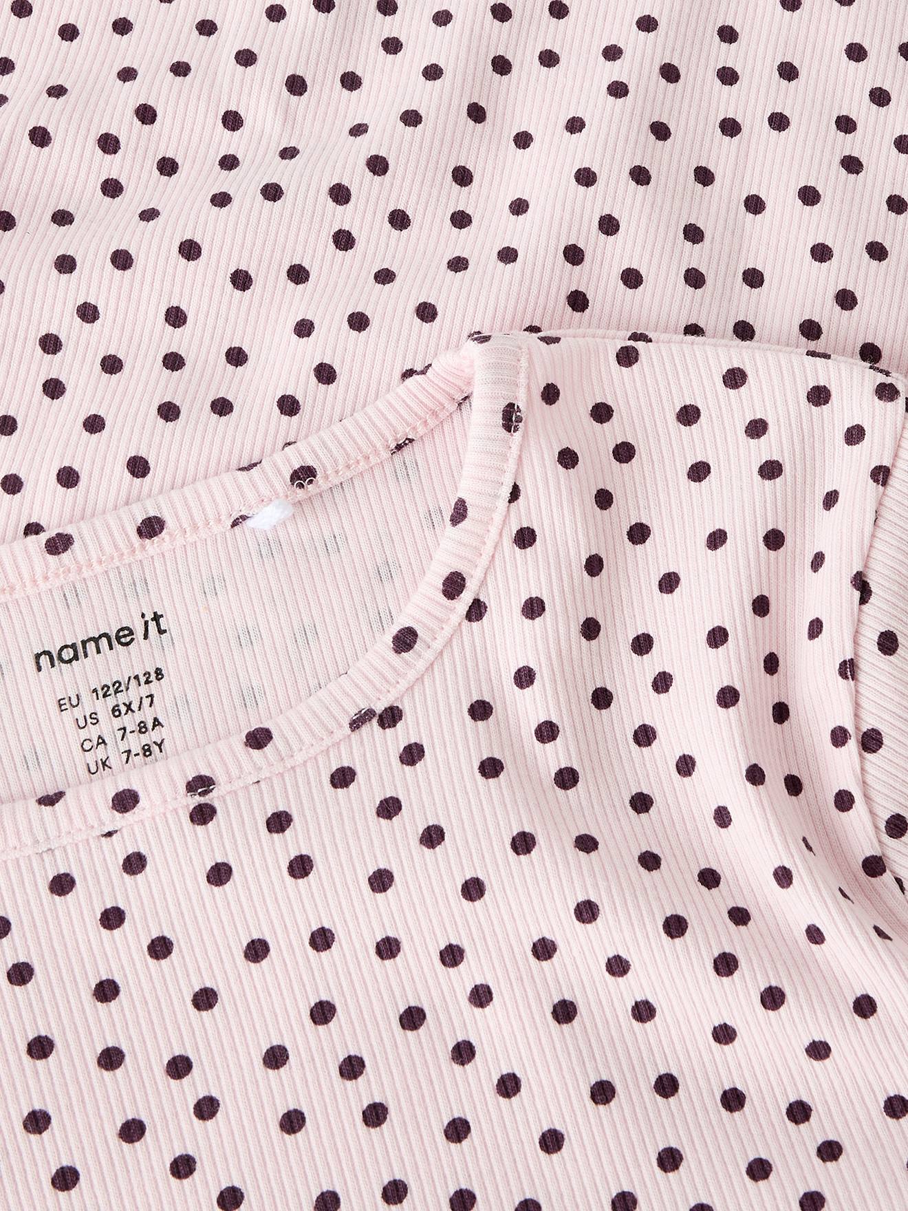 Thumbnail - Shirt Mädchen NAME IT Slim-Fit pudrig