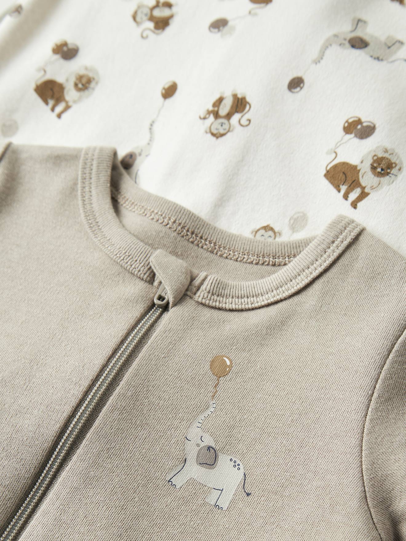 Thumbnail - 2er-Pack Strampler TIERE Baby NAME IT