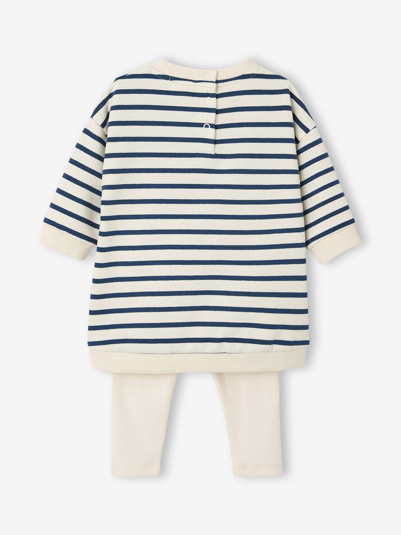 Thumbnail - Baby-Set aus Kleid und Leggings AMOUR