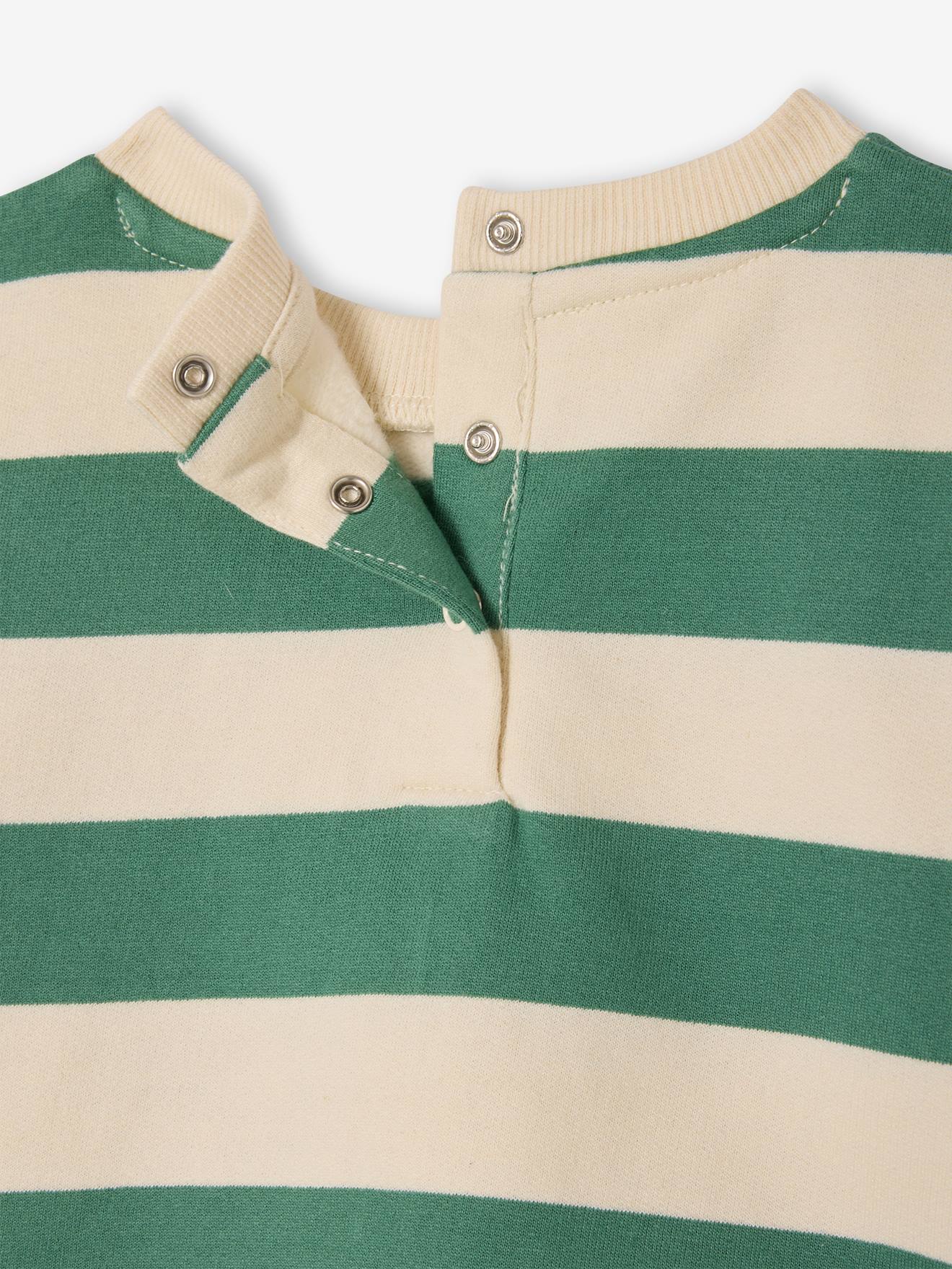 Thumbnail - Baby Sweatshirt mit breiten Streifen