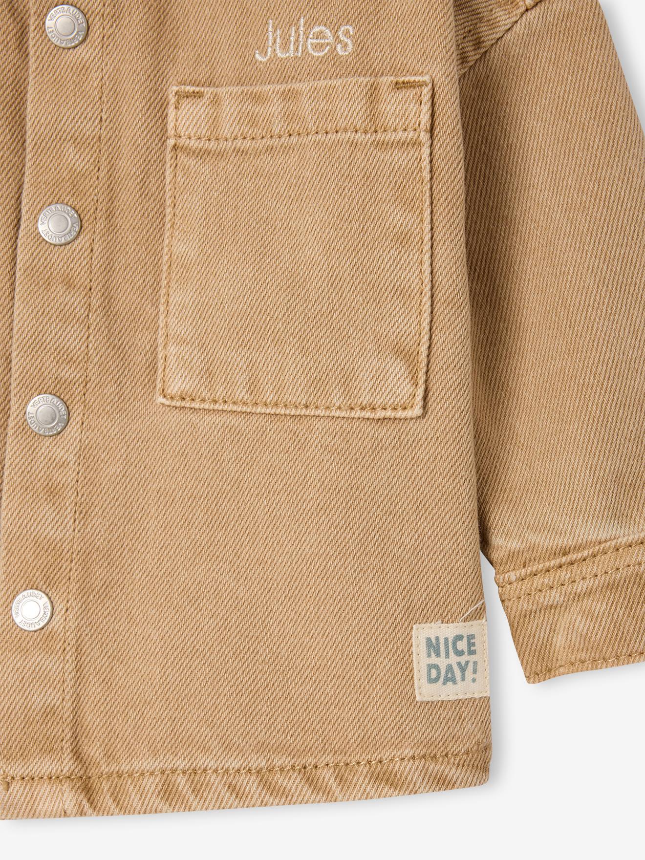 Thumbnail - Baby Overshirt mit Druckknöpfen