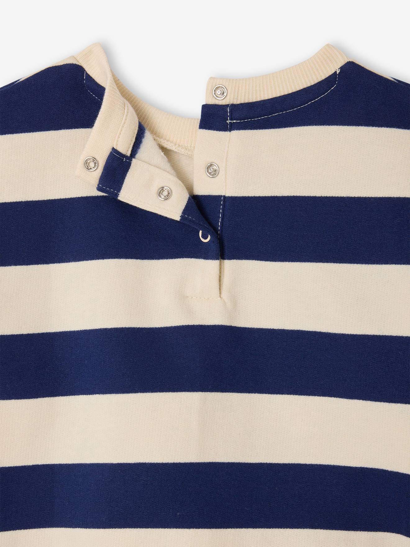 Thumbnail - Baby Sweatshirt mit breiten Streifen