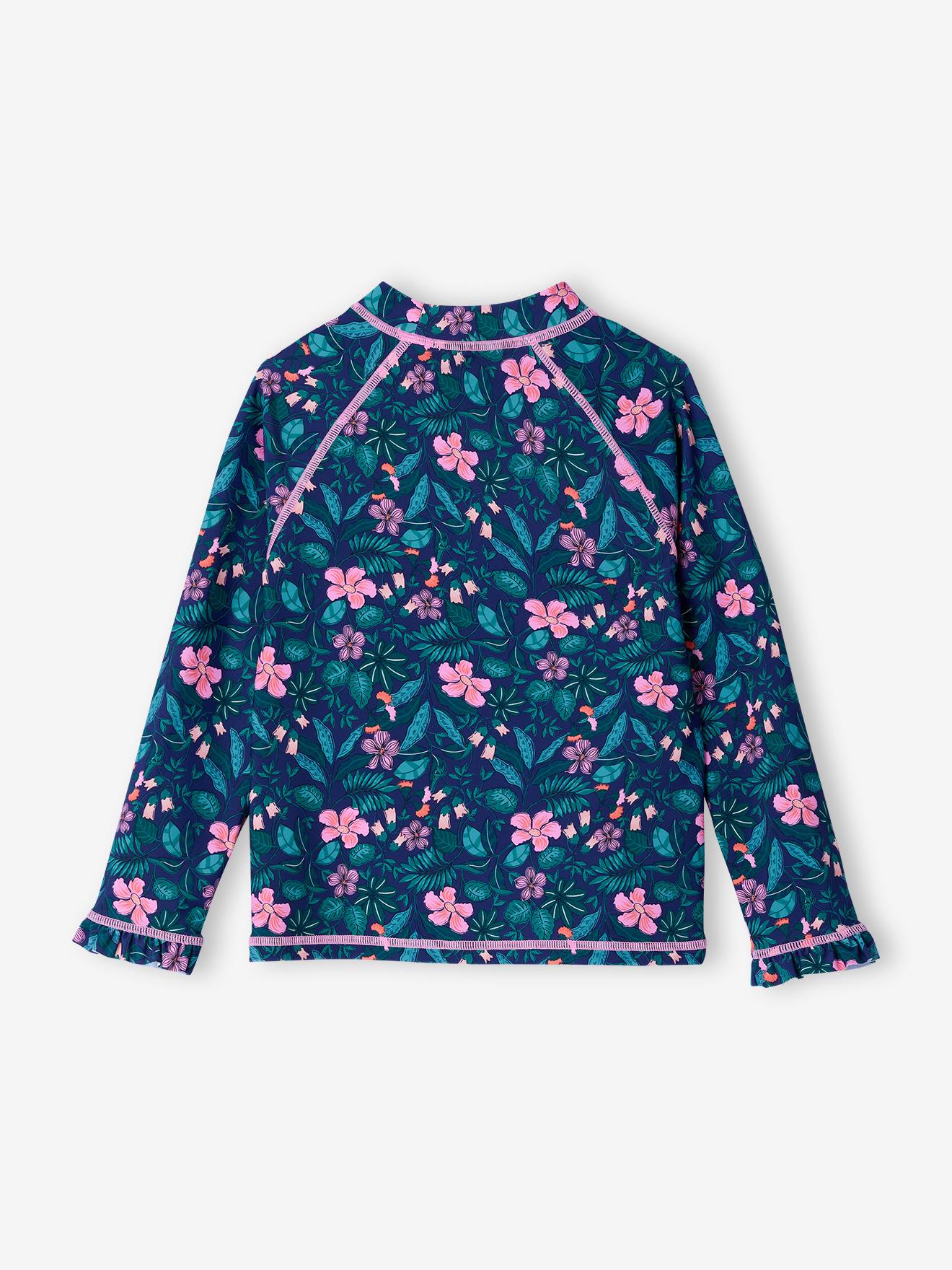 Thumbnail - Mädchen Badeshirt mit UV-Schutz