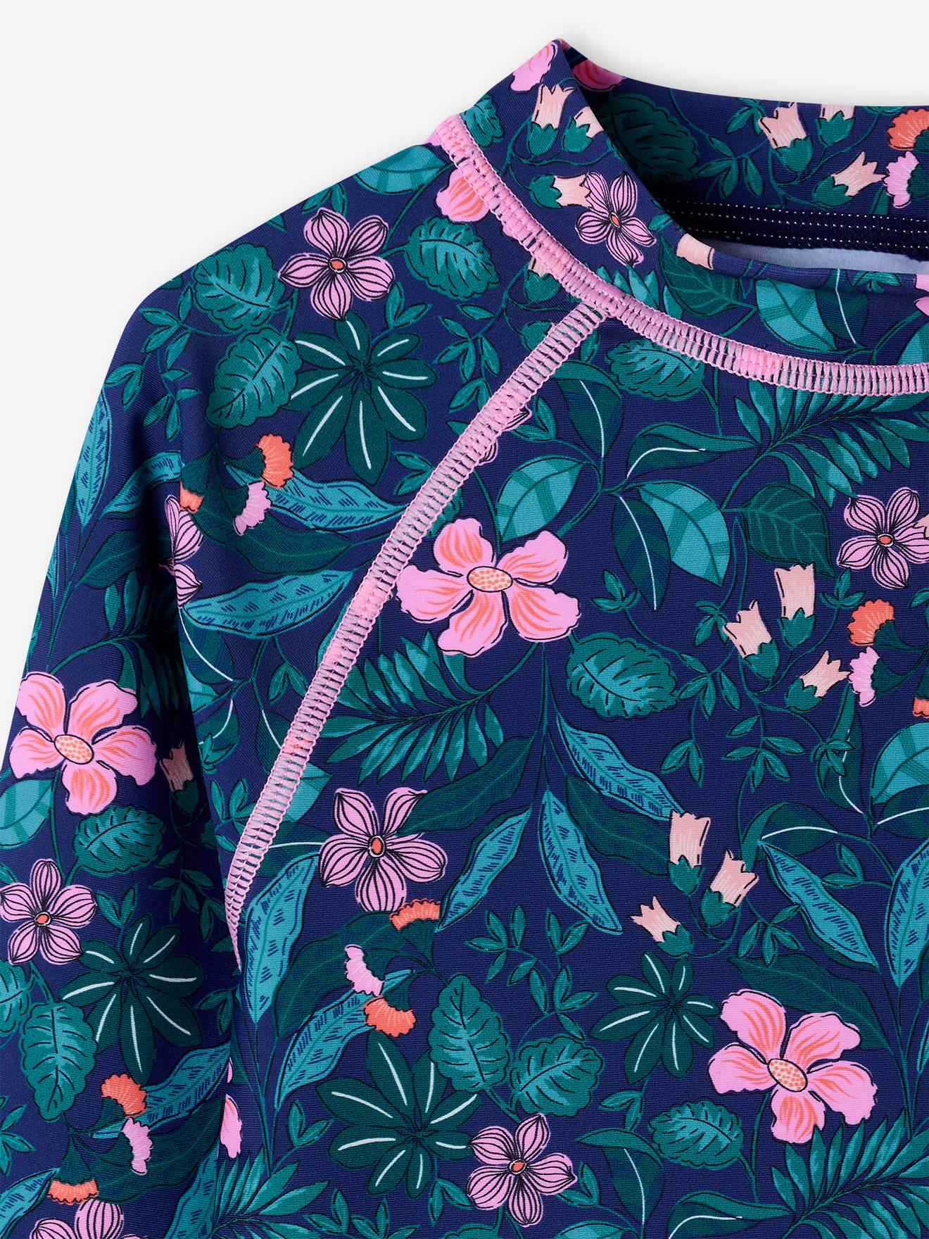 Thumbnail - Mädchen Badeshirt mit UV-Schutz