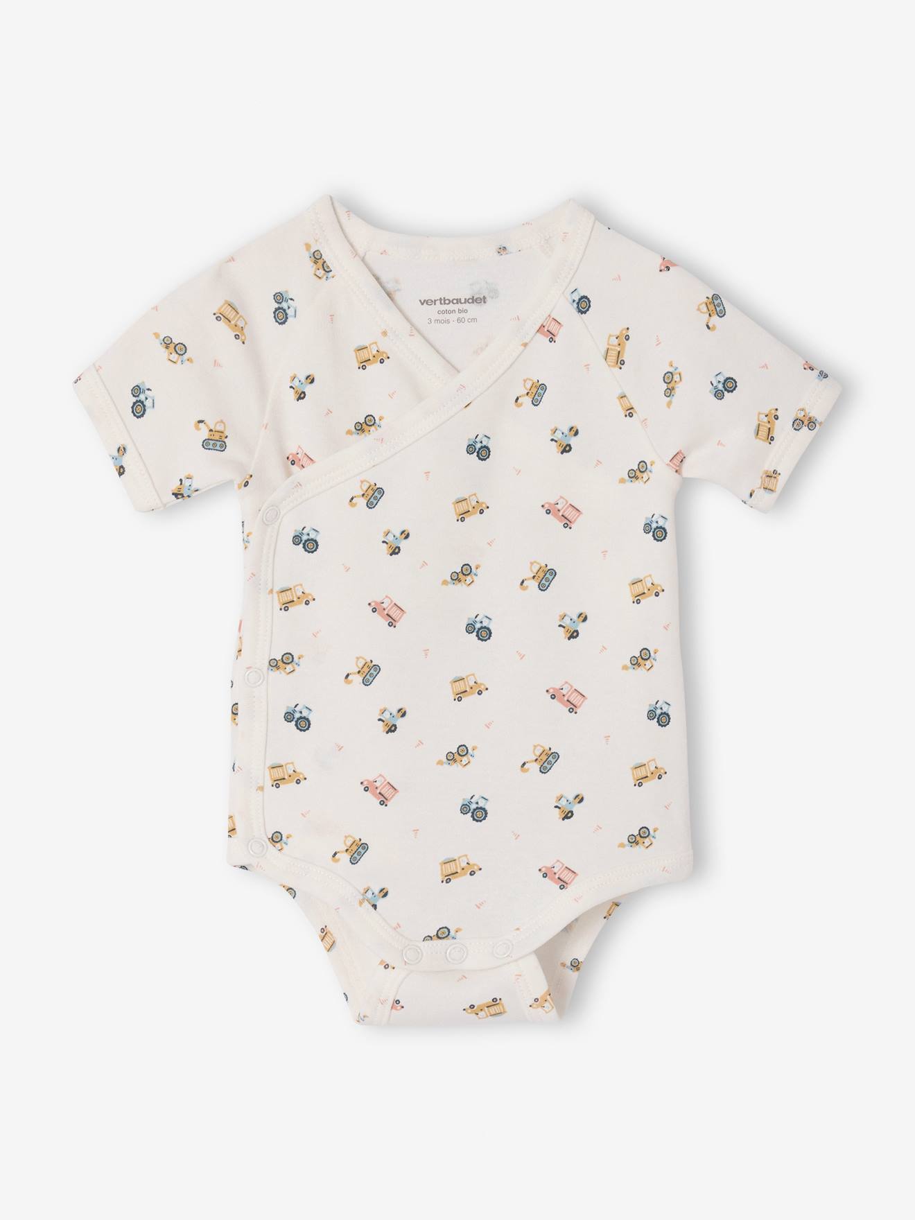 Thumbnail - 5er-Pack Baby Wickelbodys mit Traktormotiv