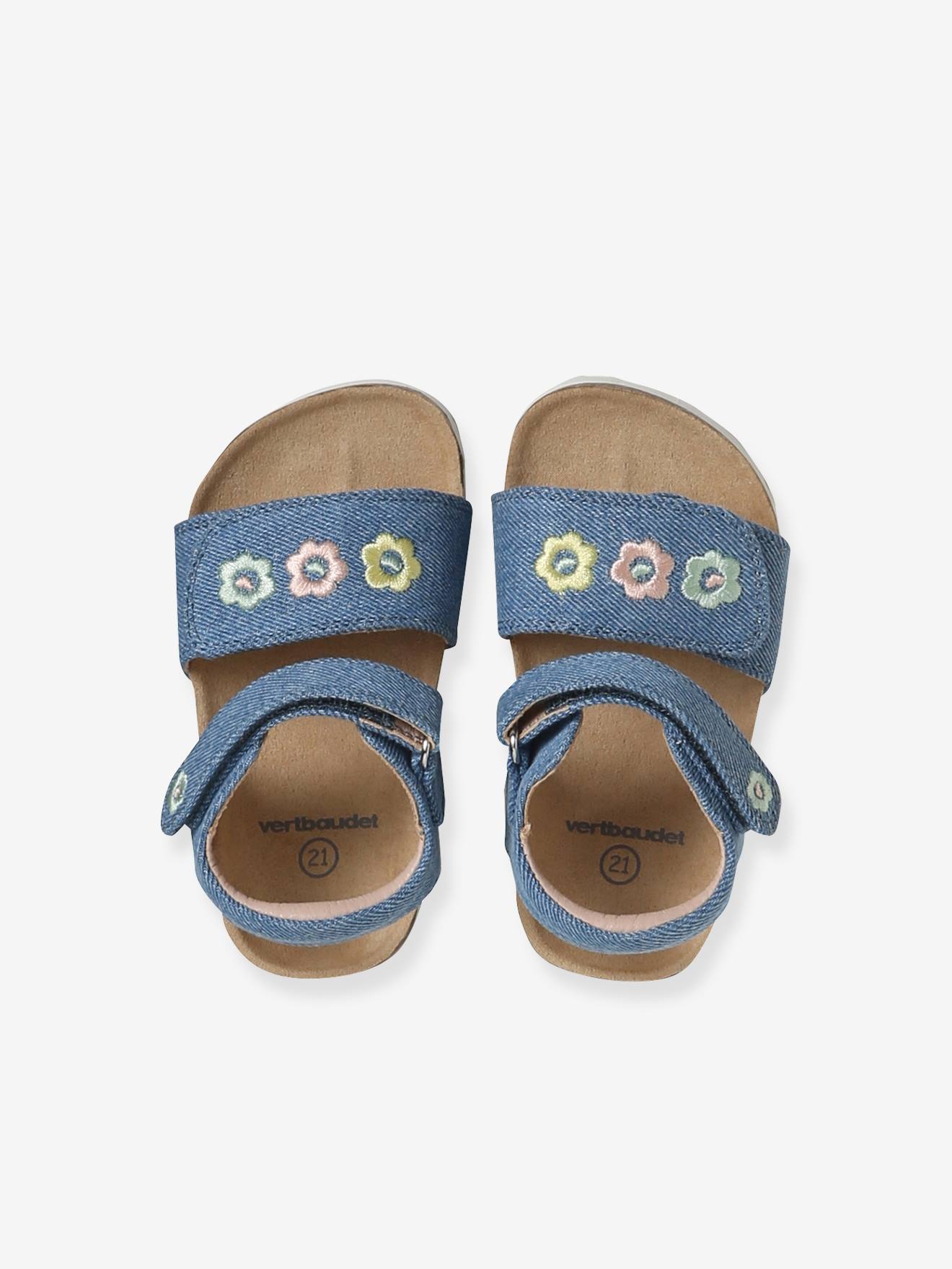 Thumbnail - Stoff-Sandalen mit Klettverschluss Baby