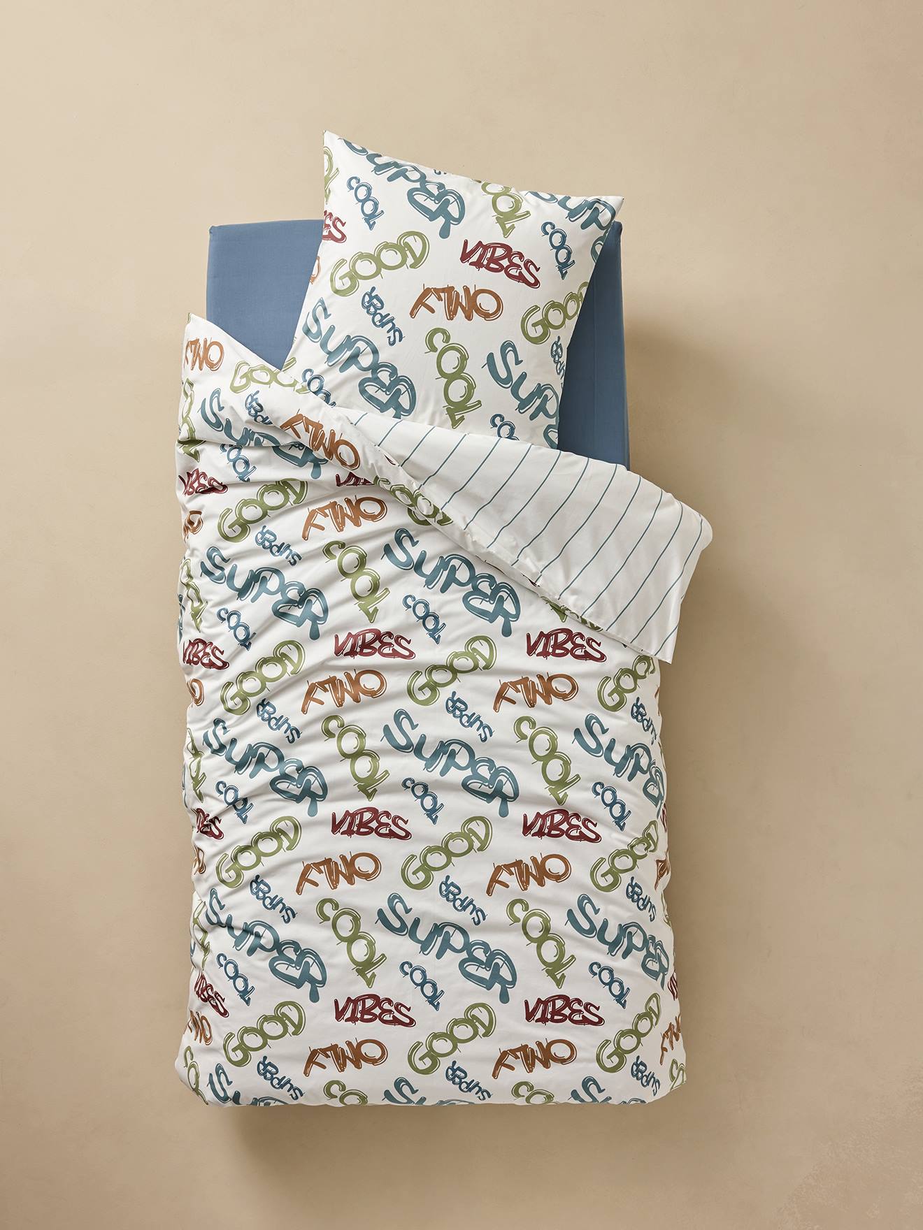 Thumbnail - Bettwäsche-Set mit Recycling-Baumwolle Kinder BASKET