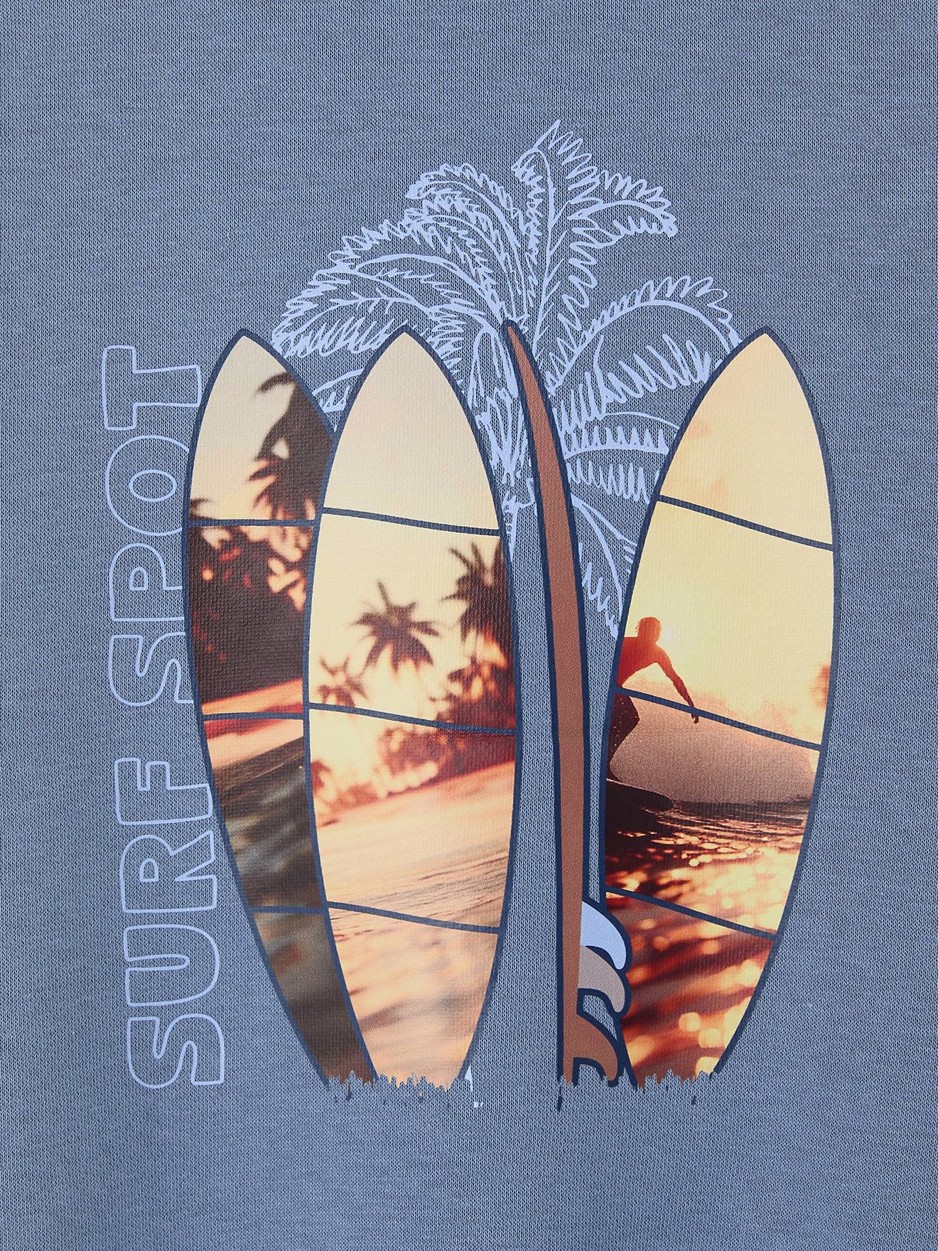 Thumbnail - Jungen Sweatshirt mit großem Sport-Motiv vorne