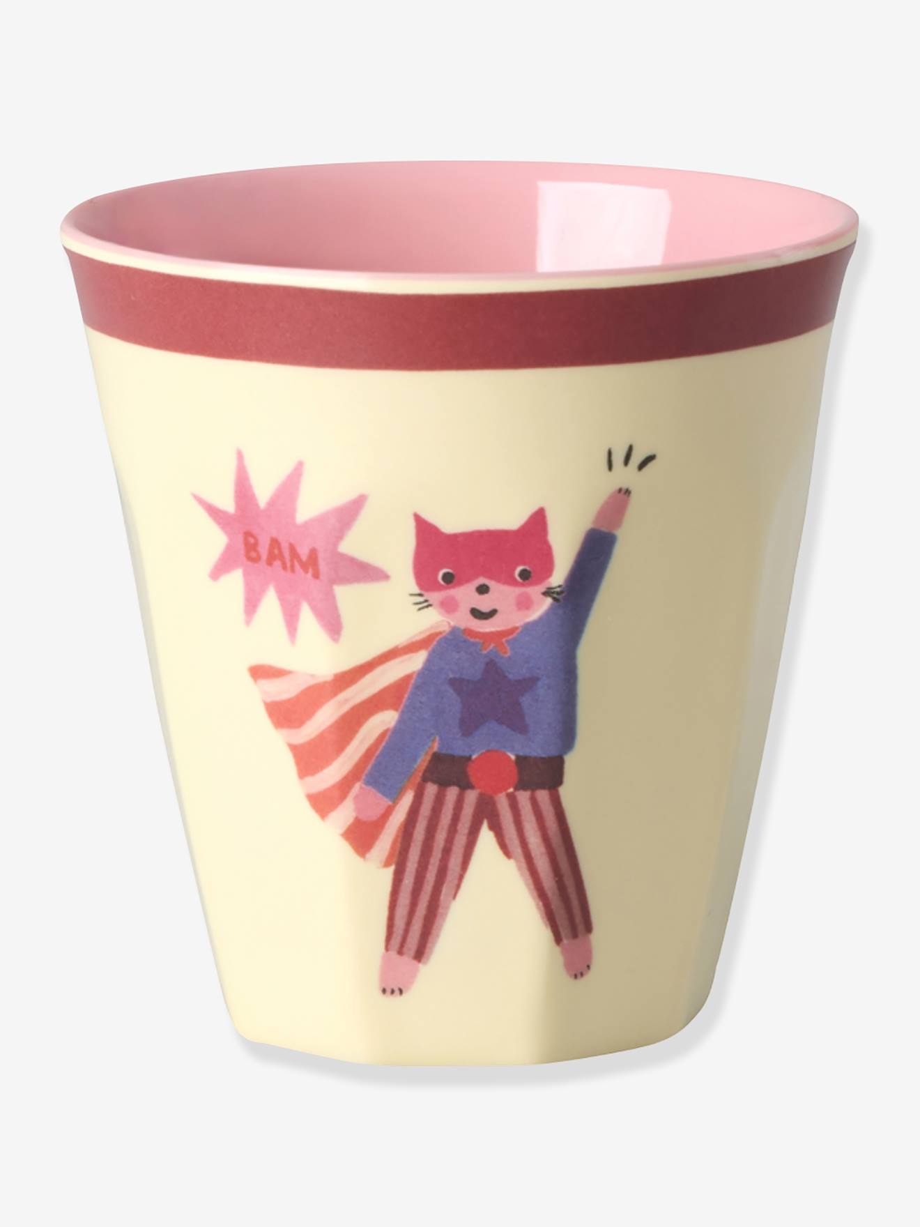 Thumbnail - 6er-Set kleine Melamin-Becher Kinder HERO 160 ml rice