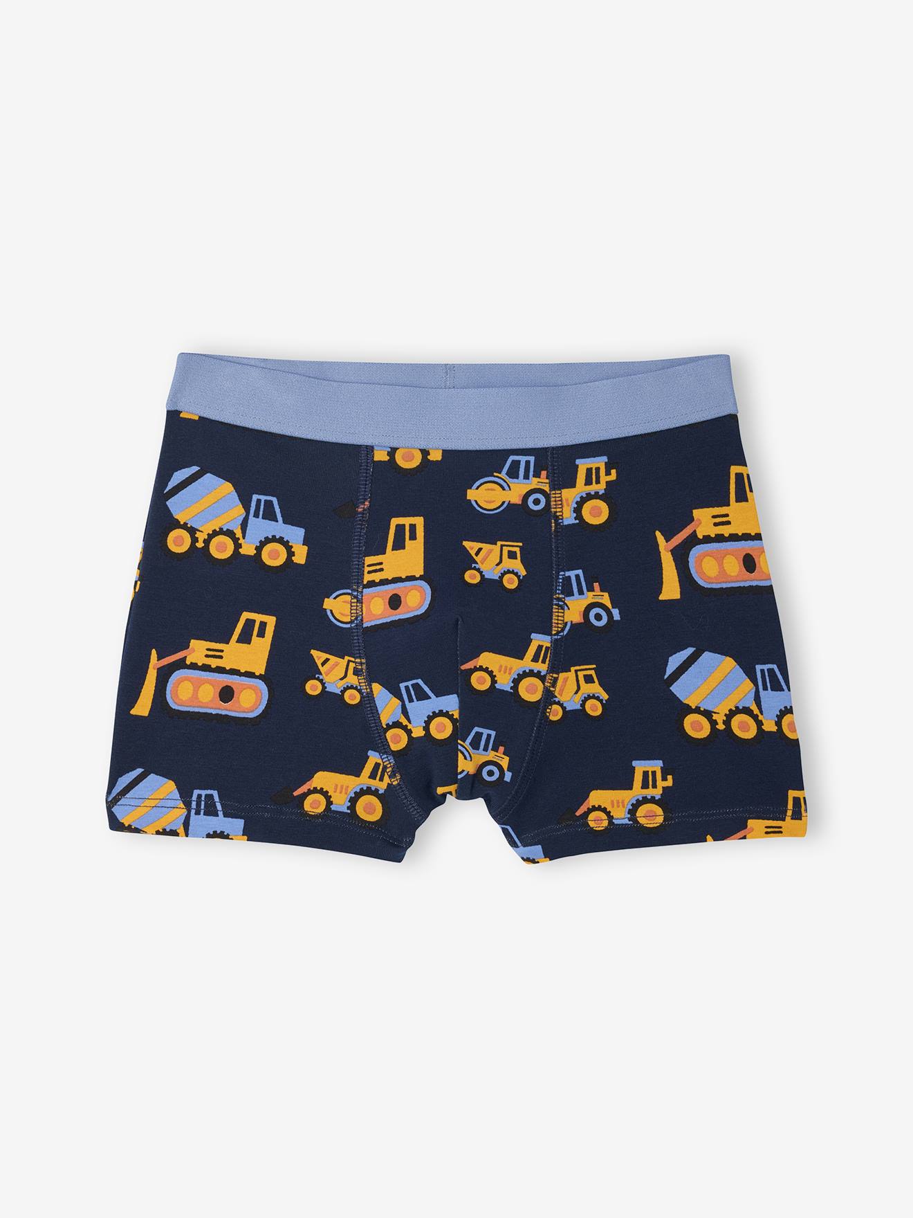 Thumbnail - 5er-Pack Boxershorts mit Bagger-Motiven