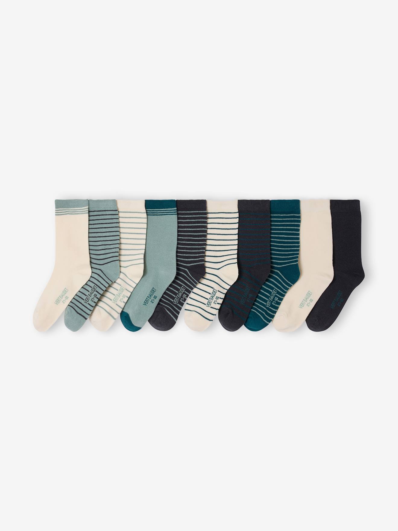 10er-Pack Kinder Socken BASIC