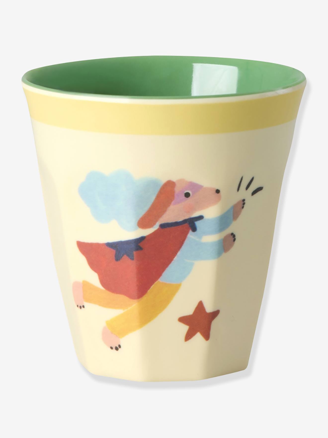 Thumbnail - 6er-Set kleine Melamin-Becher Kinder HERO 160 ml rice