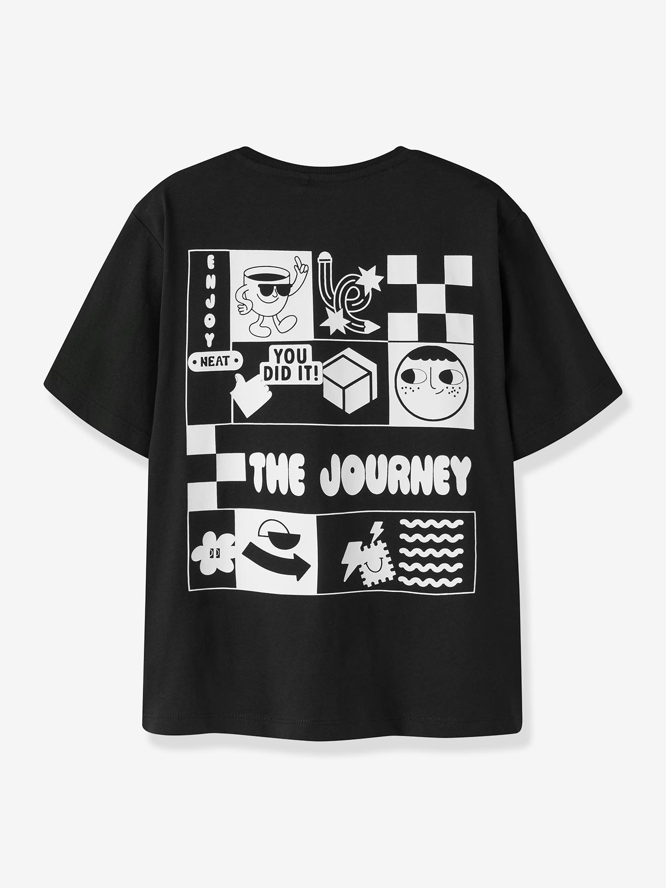 Thumbnail - T-Shirt mit großem Print Boxy-Fit Jungen NAME IT