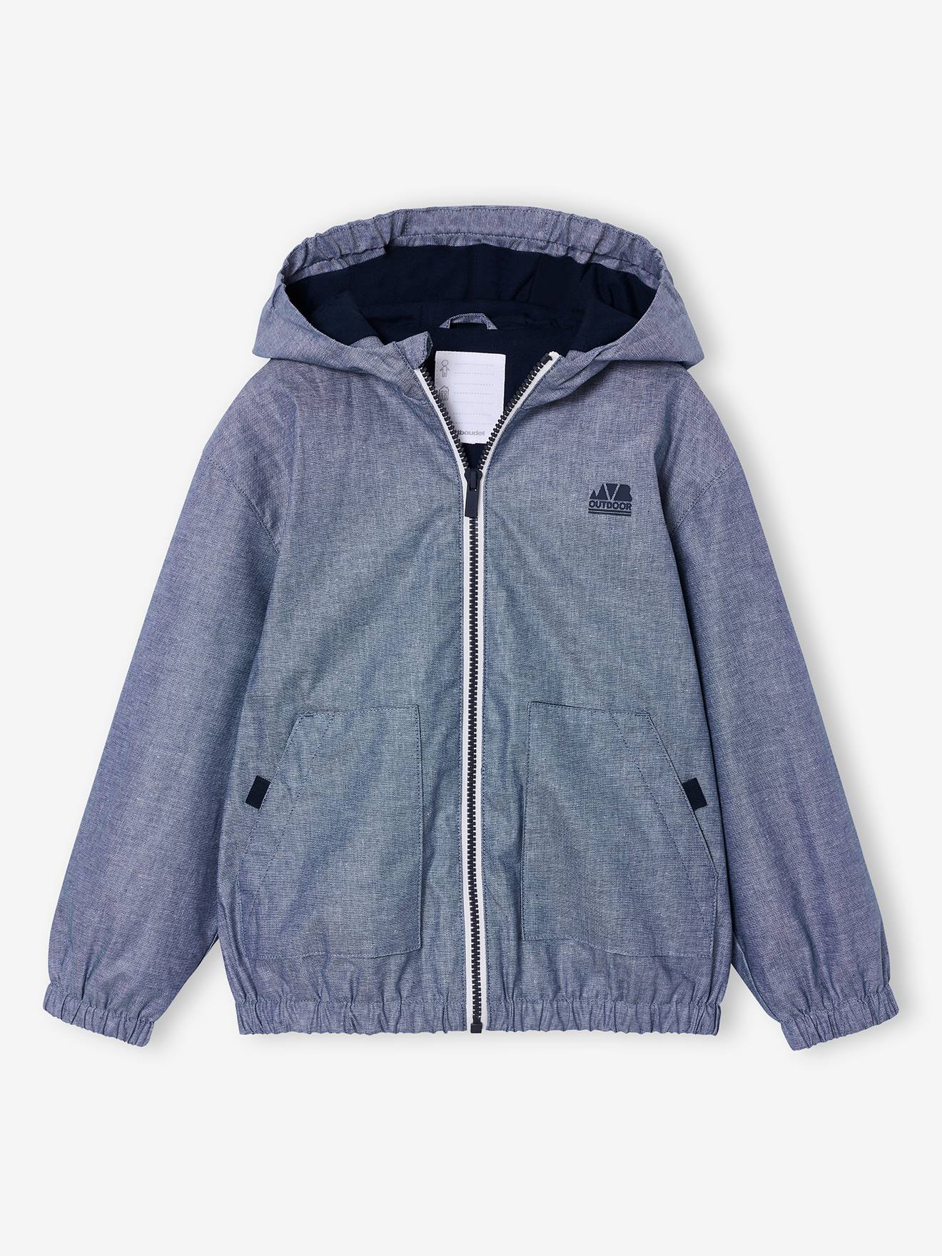 Windjacke Jungen mit Kapuze