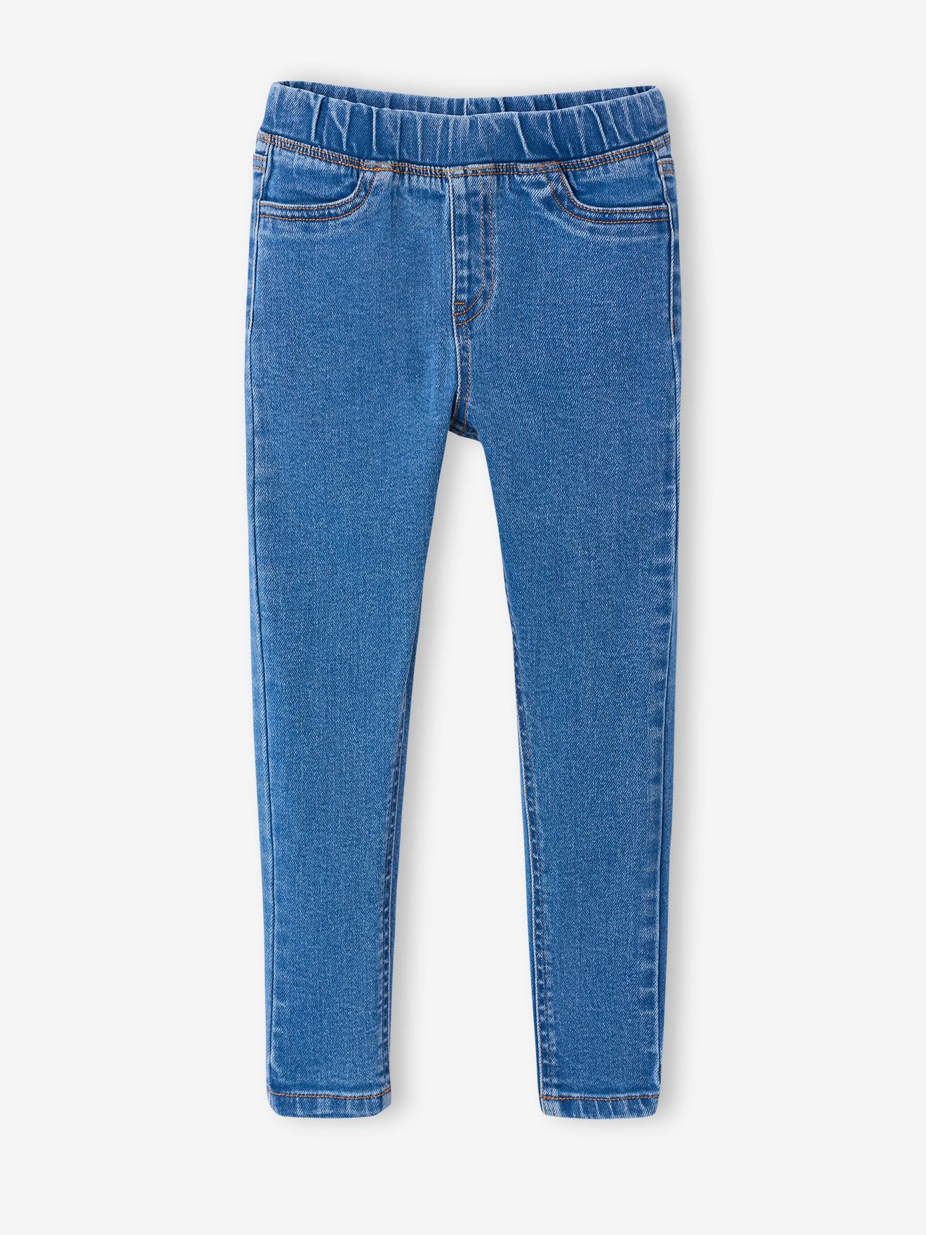 Jeggings Mädchen BASIC 2 Taschen hinten mittel