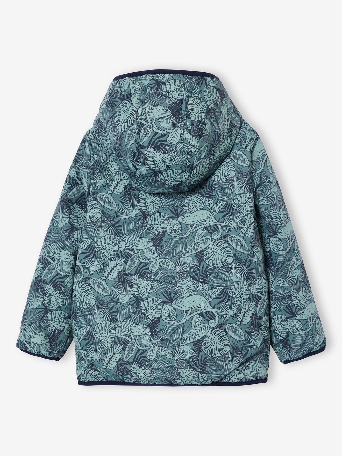 Thumbnail - Wendbare Jungen Light-Steppjacke mit Recycling-Polyester