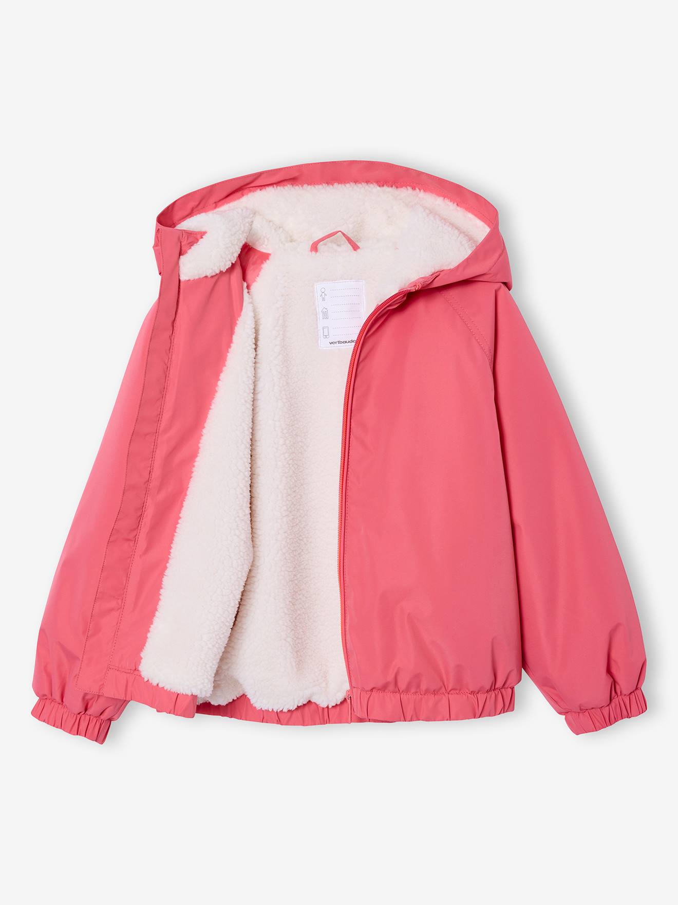 Thumbnail - Jacke Mädchen mit Teddyfleece-Futter