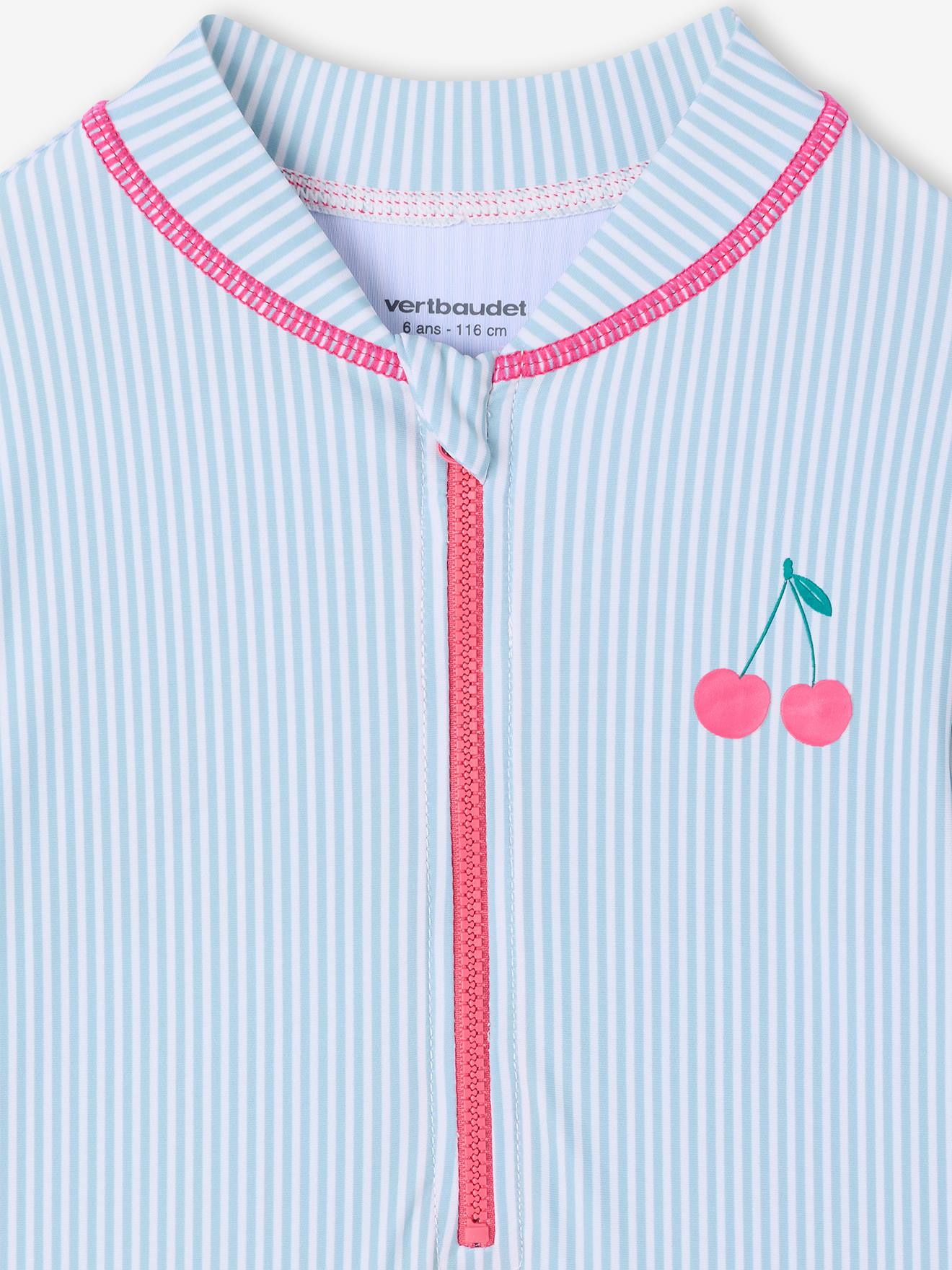 Thumbnail - Gestreifter Badeanzug mit UV-Schutz