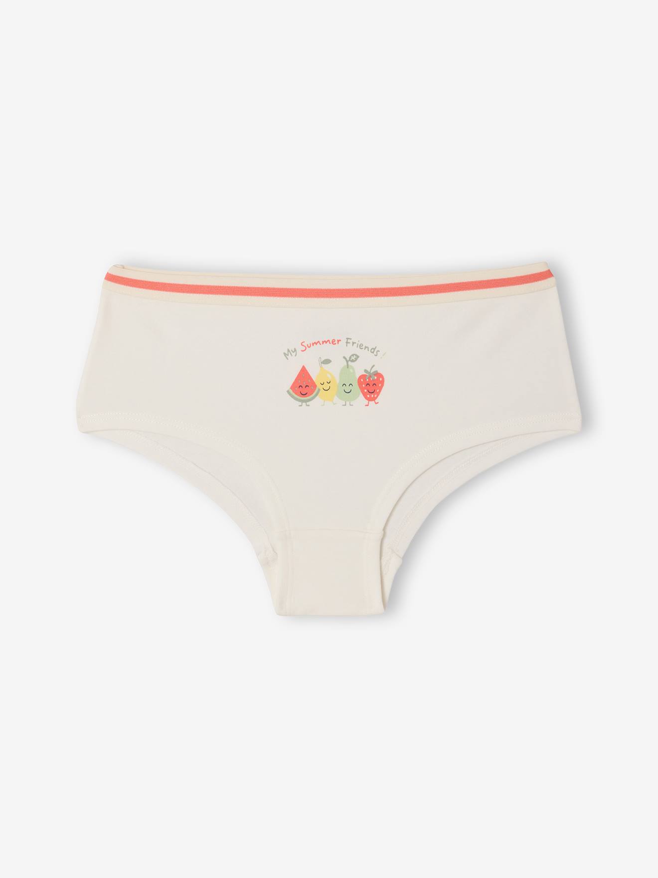 Thumbnail - 5er-Pack Mädchen Shortys mit Fruchtmotiven