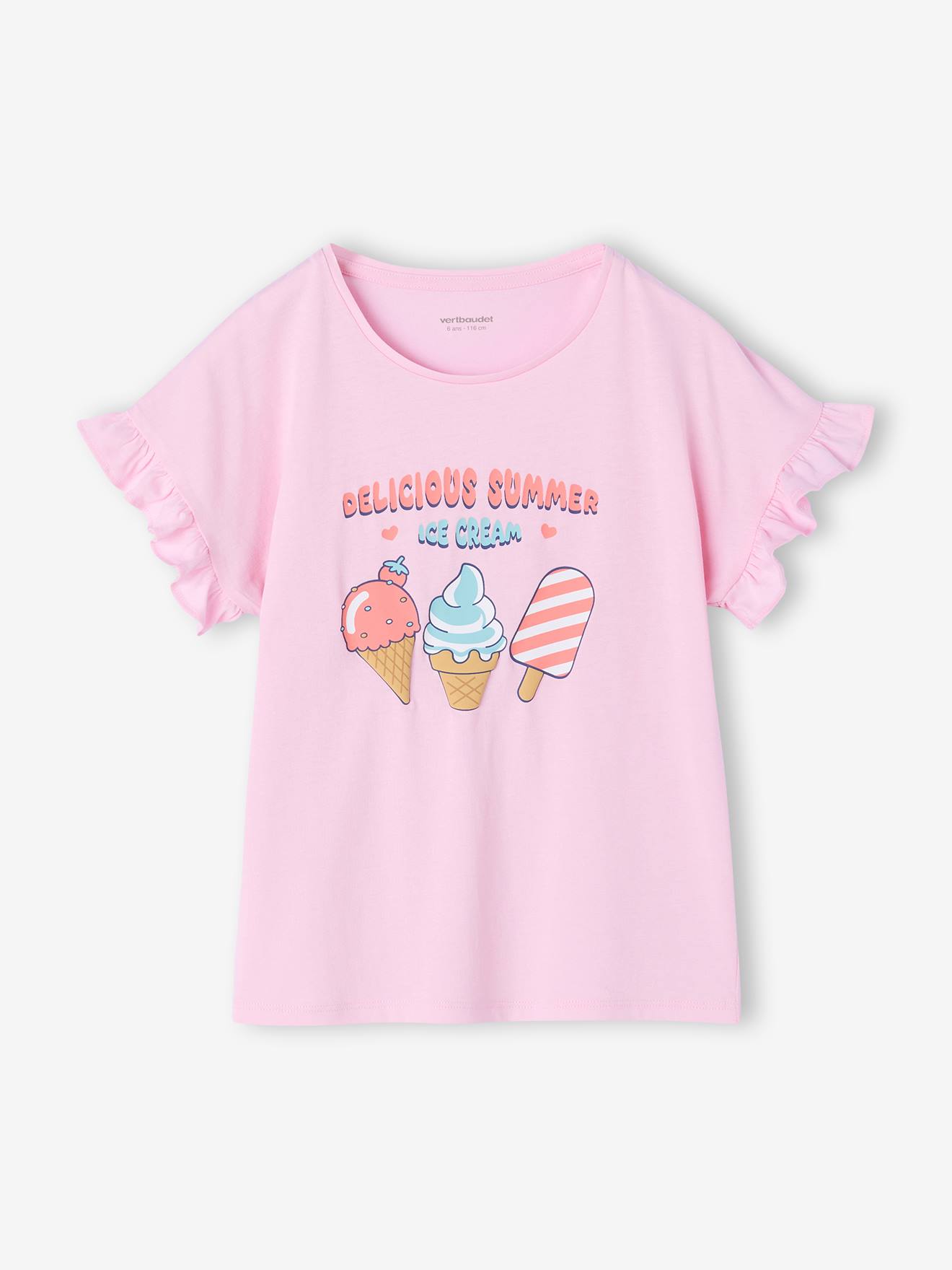 Thumbnail - 2er-Pack kurze Schlafanzüge Eis-Motive Mädchen