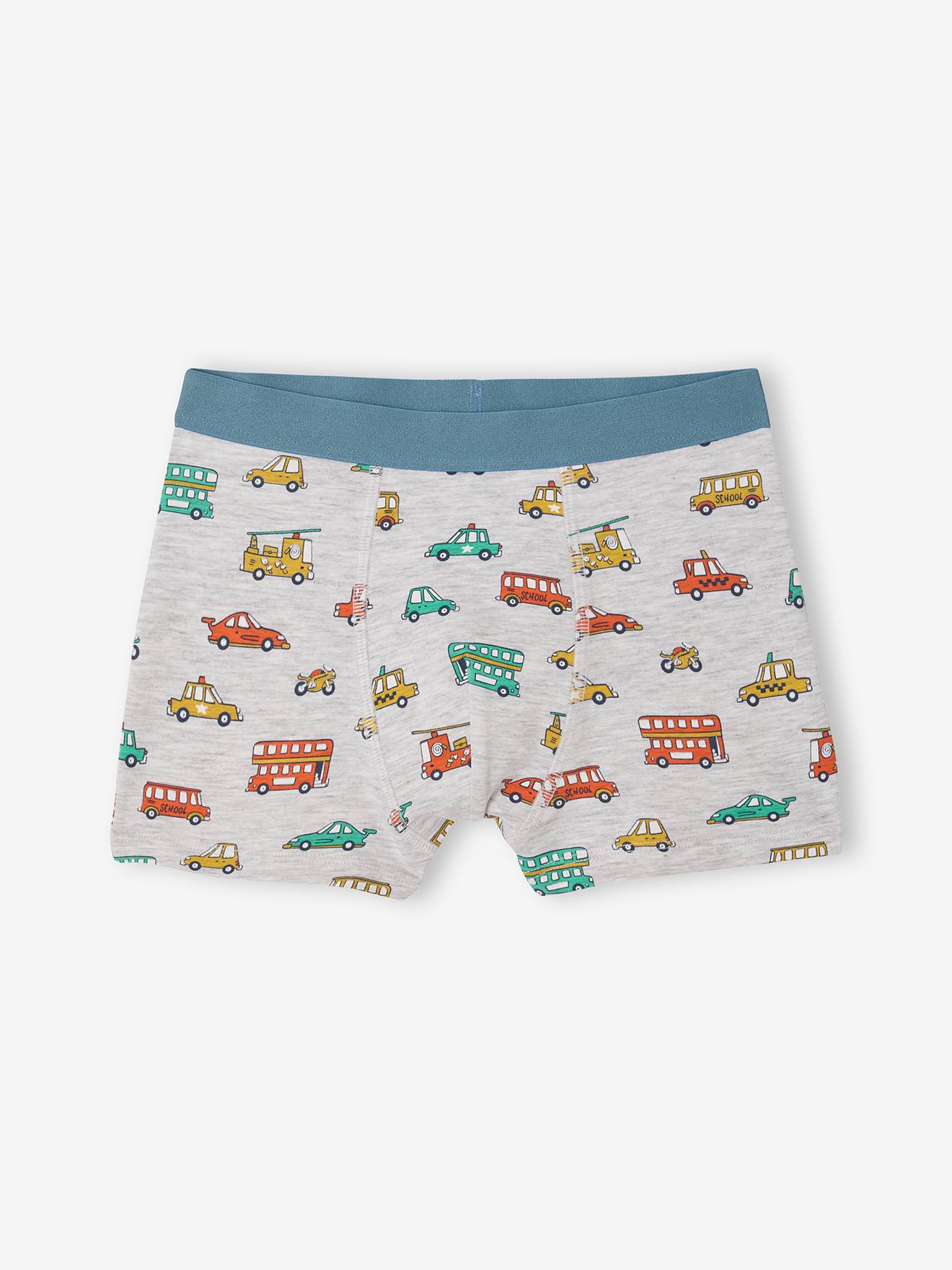 Thumbnail - 5er-Pack Boxershorts mit Auto- und Straßen-Motiven