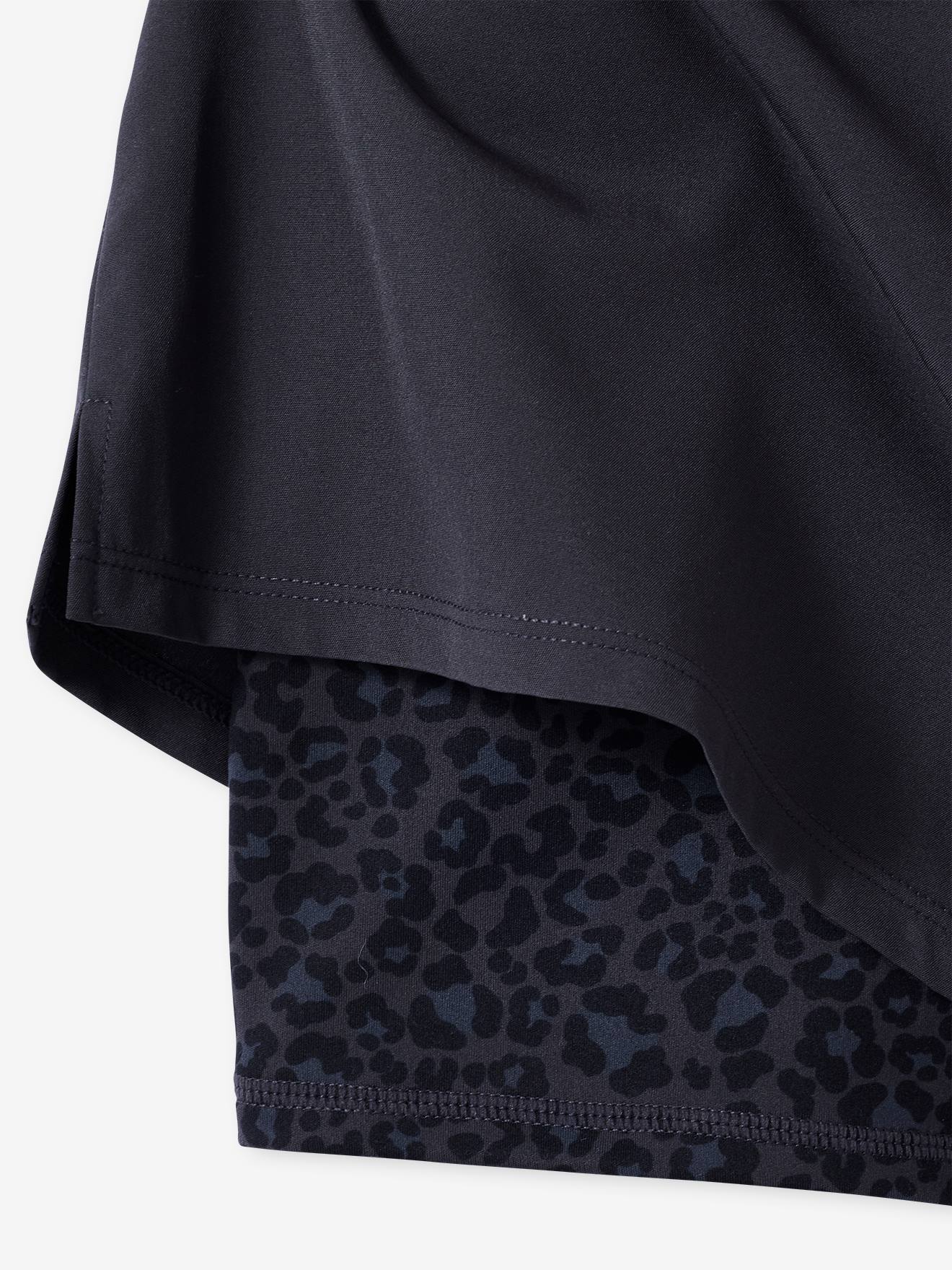 Thumbnail - 2-in-1 Sportshorts mit Radlerhose Mädchen JONEN