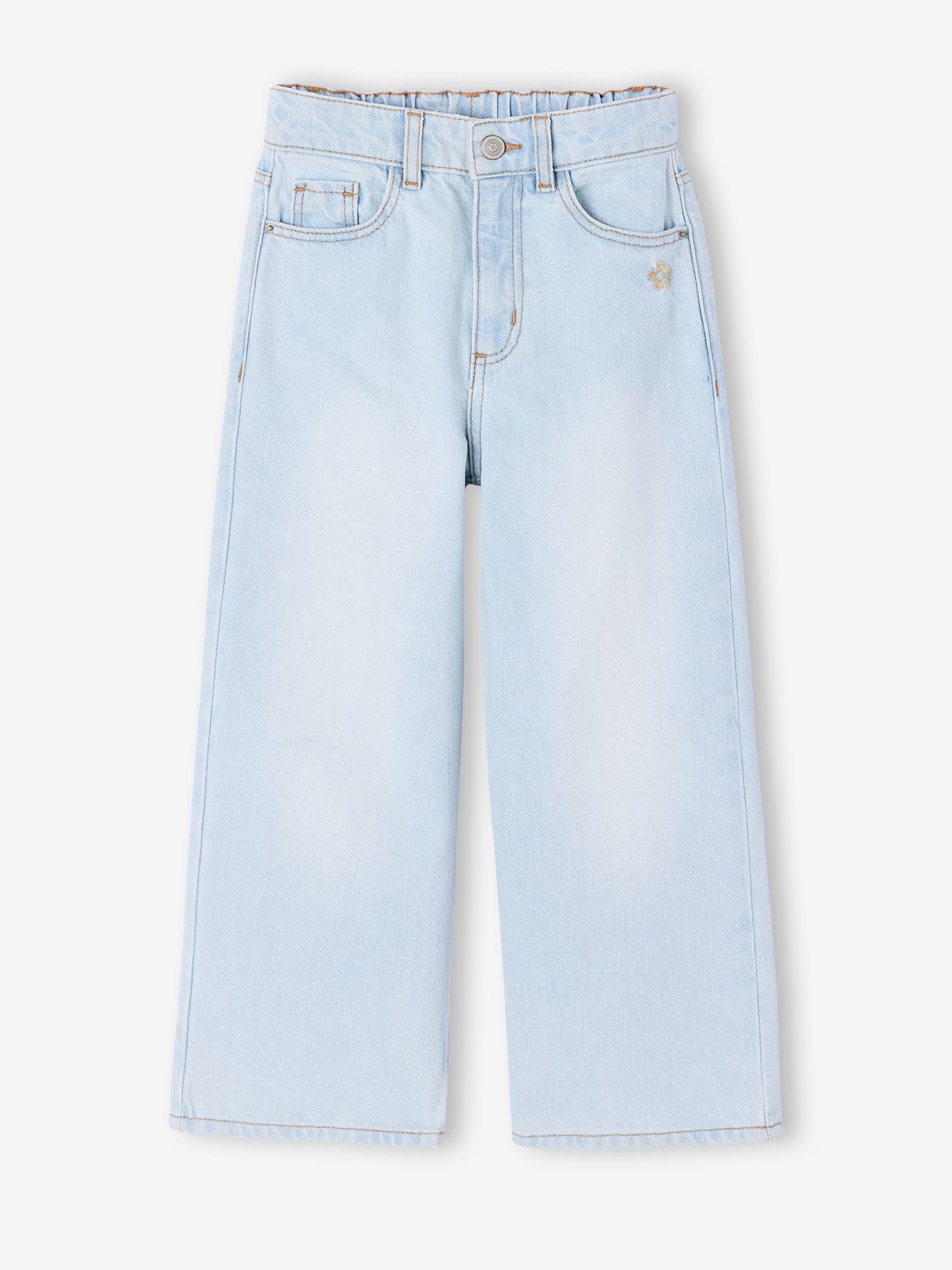 Thumbnail - Weite Mädchen Jeans mit Dehnbund