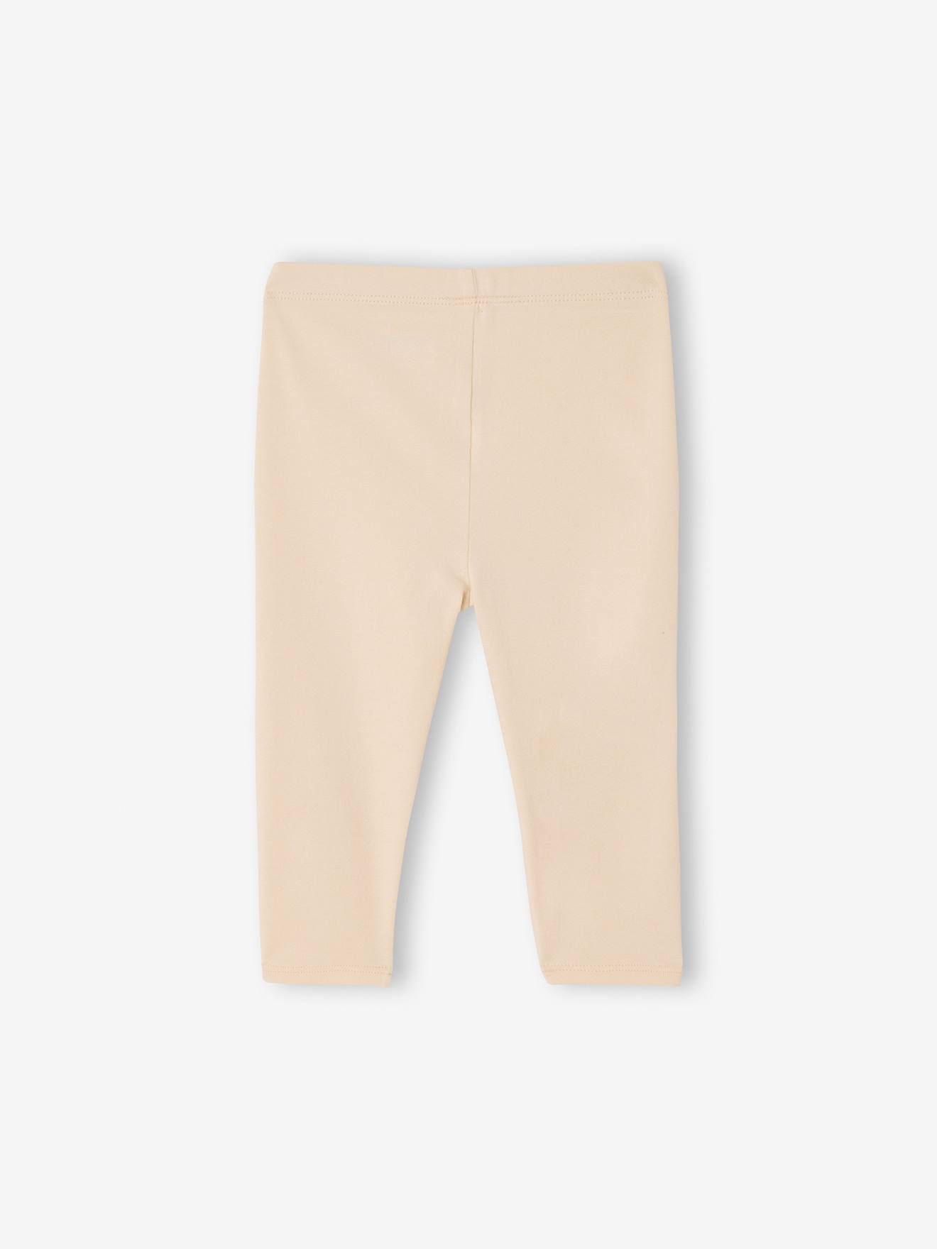 Thumbnail - 2er-Pack Mädchen Baby Leggings BASIC pekannuss