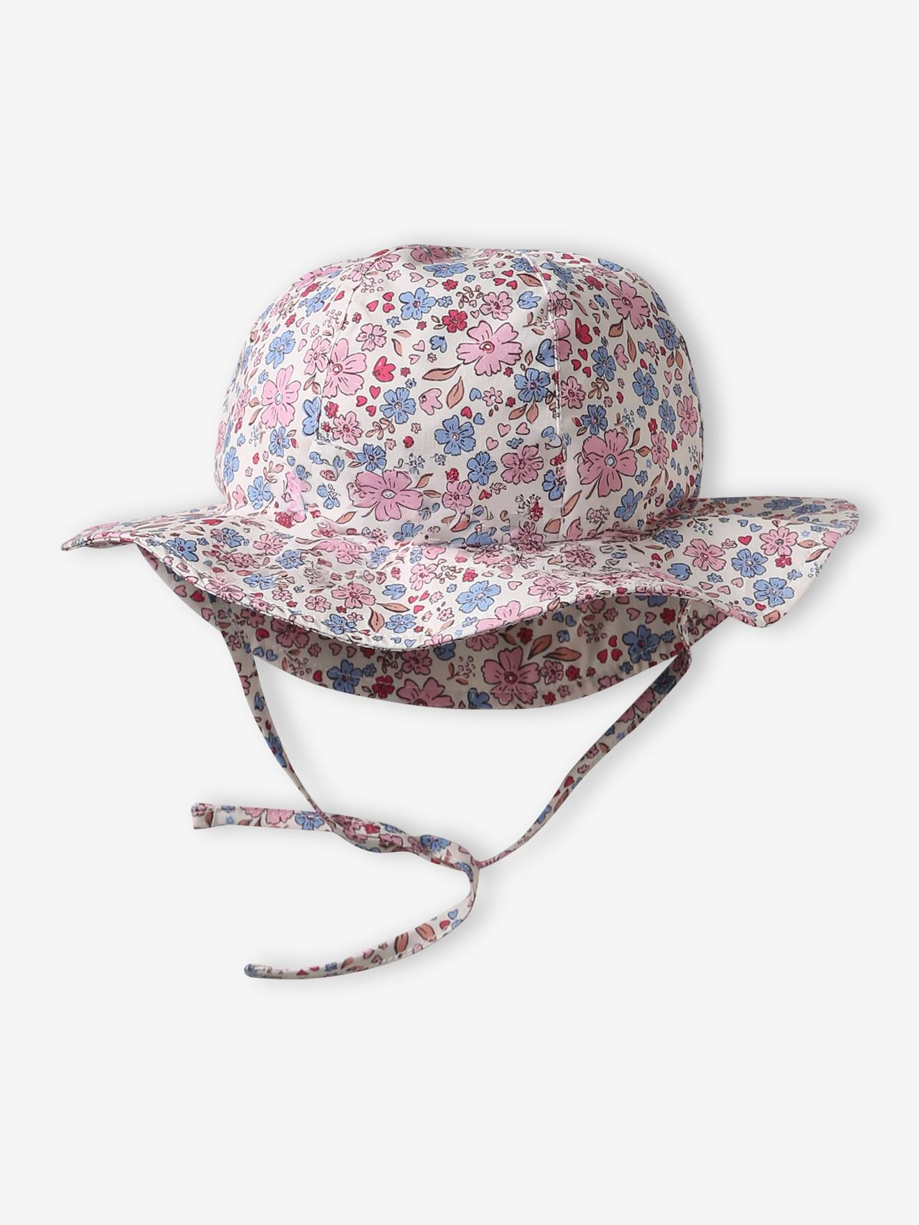 Sonnenhut Mädchen Baby mit Zierschleife