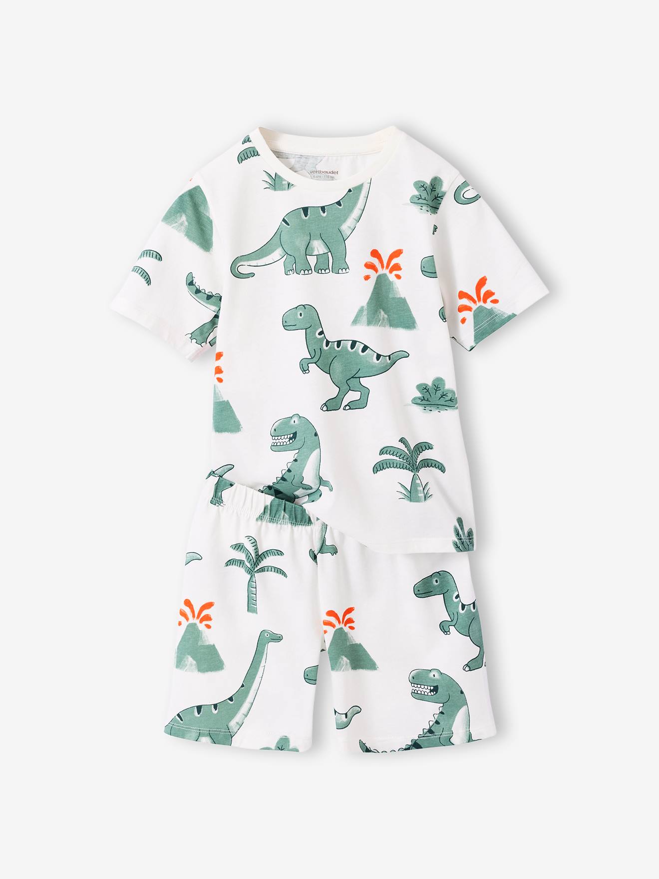 Thumbnail - 2er-Pack kurze Schlafanzüge Dinosaurier Jungen