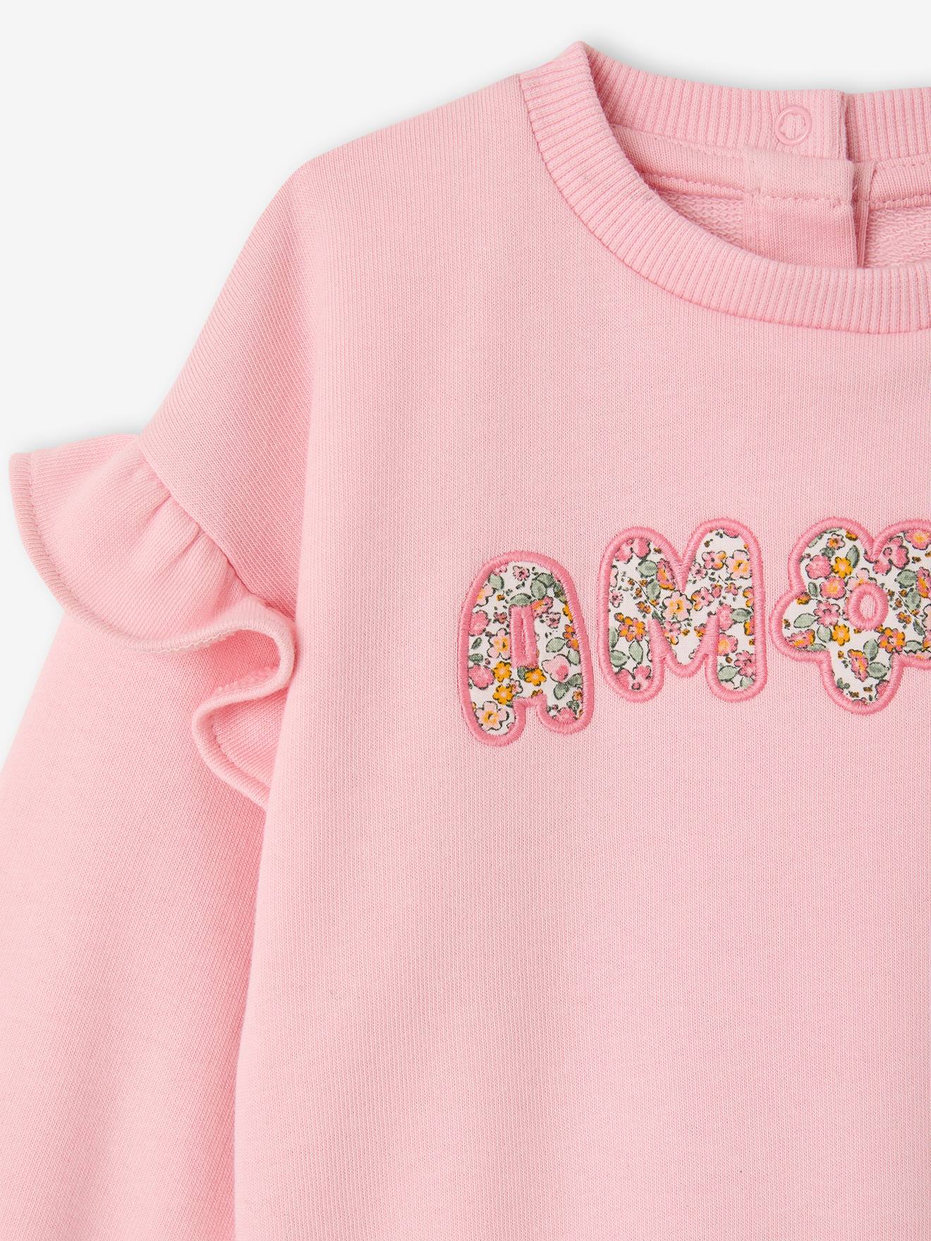 Thumbnail - Baby Sweatshirt AMOUR-Applikation
