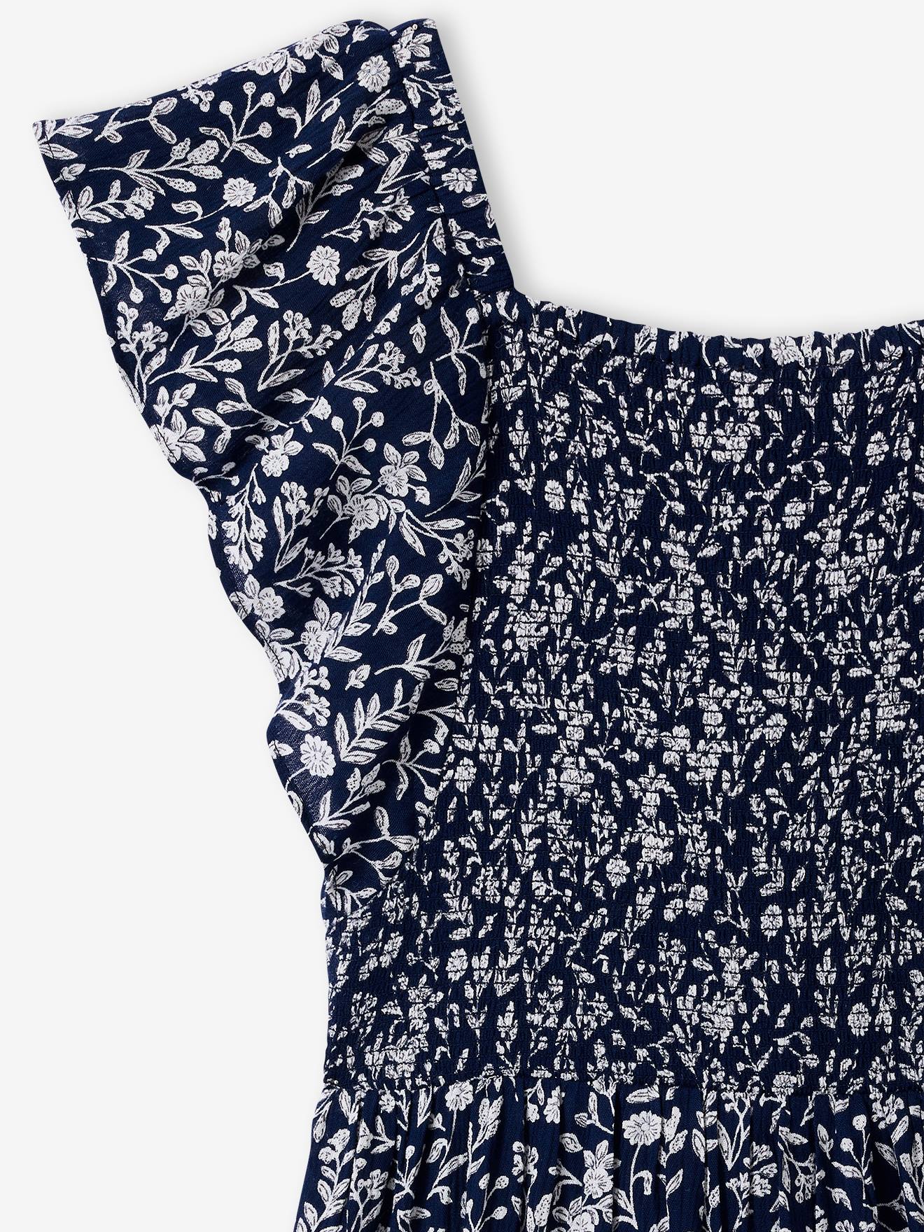 Thumbnail - Kleid gesmockt mit Schmetterlingsärmel JONEN