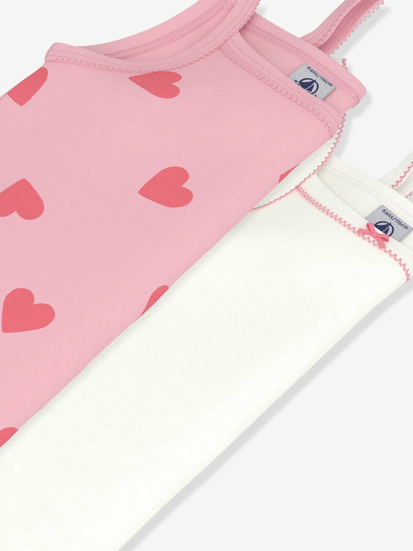 Thumbnail - 2er-Pack Unterhemden Kinder PETIT BATEAU