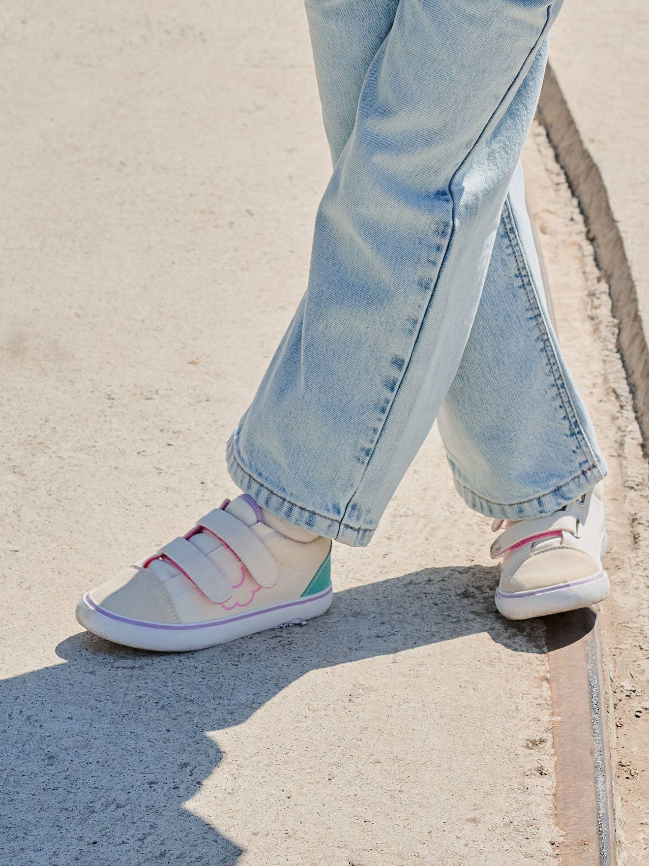 Klett-Sneakers Mädchen mit Blume
