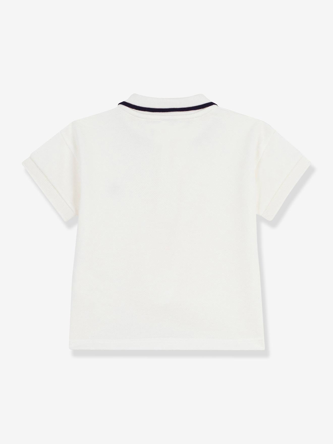 Thumbnail - Baby Polohemd mit kurzen Ärmeln aus Baumwolle PETIT BATEAU