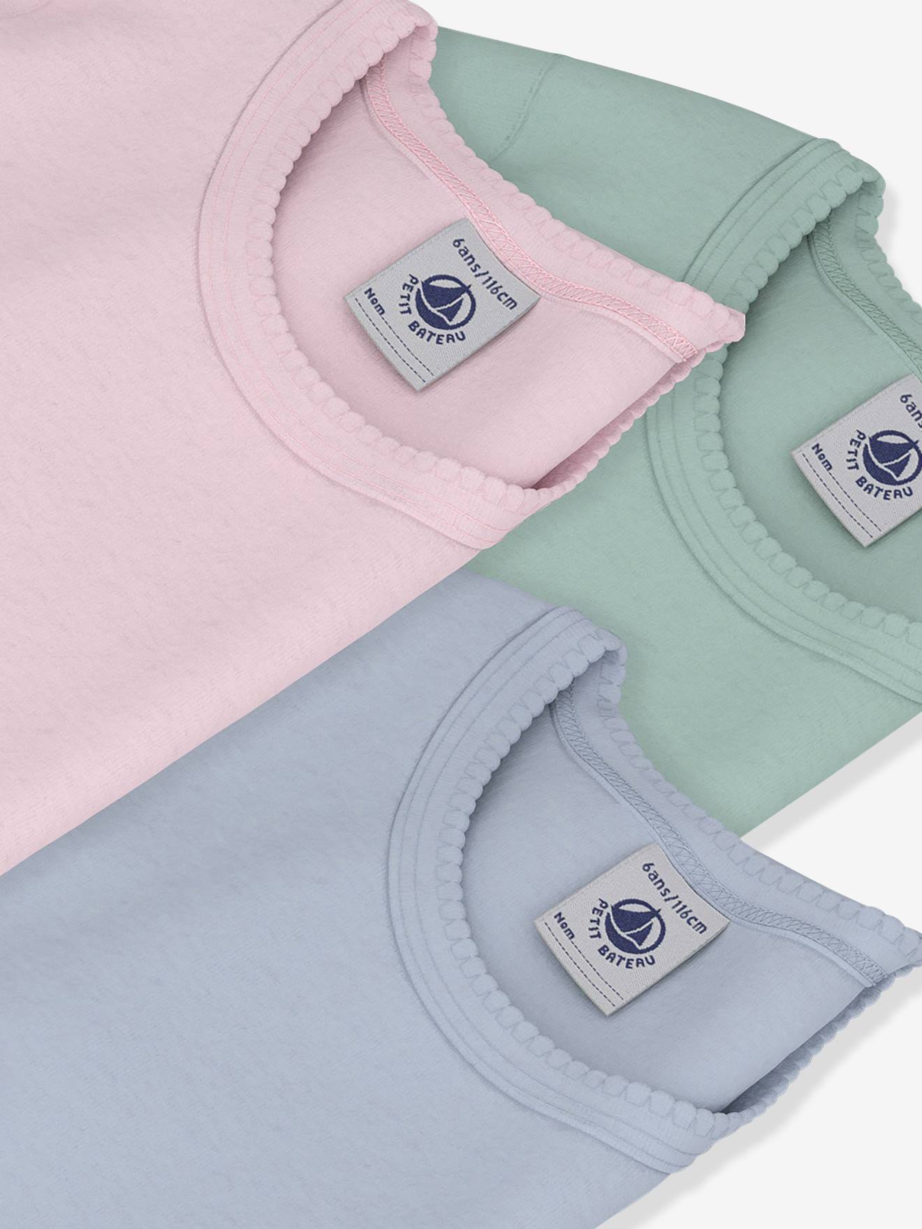 Thumbnail - 3er-Pack T-Shirts Kinder PETIT BATEAU